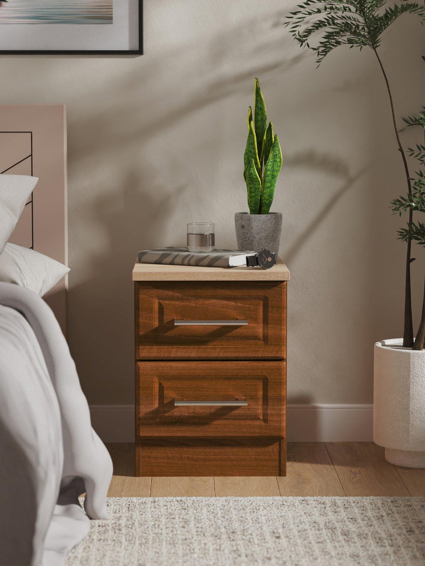 Image 1 of 7 of SWIFT Regent 2 Drawer Bedside Cabinet