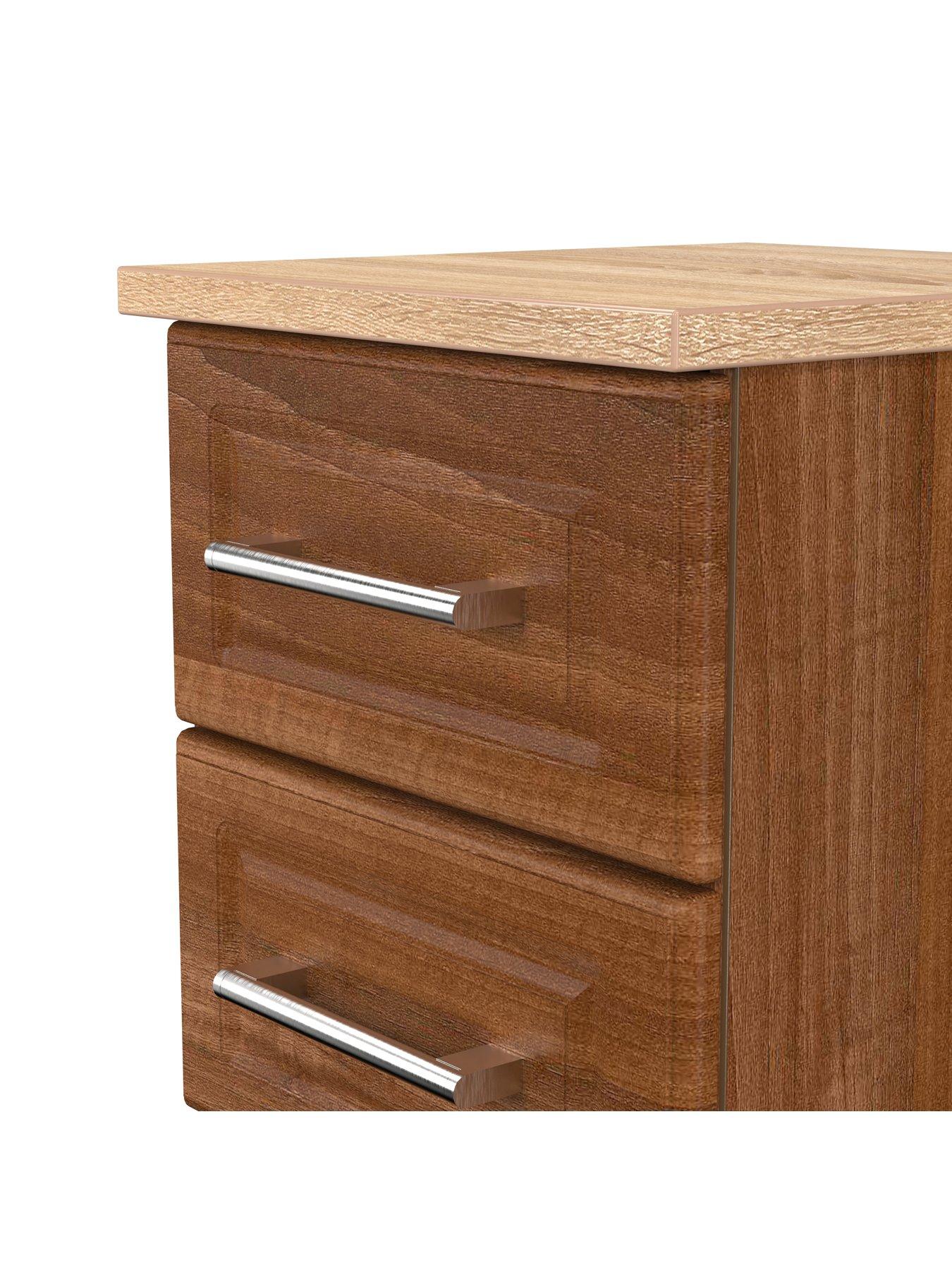 Image 4 of 7 of SWIFT Regent 2 Drawer Bedside Cabinet