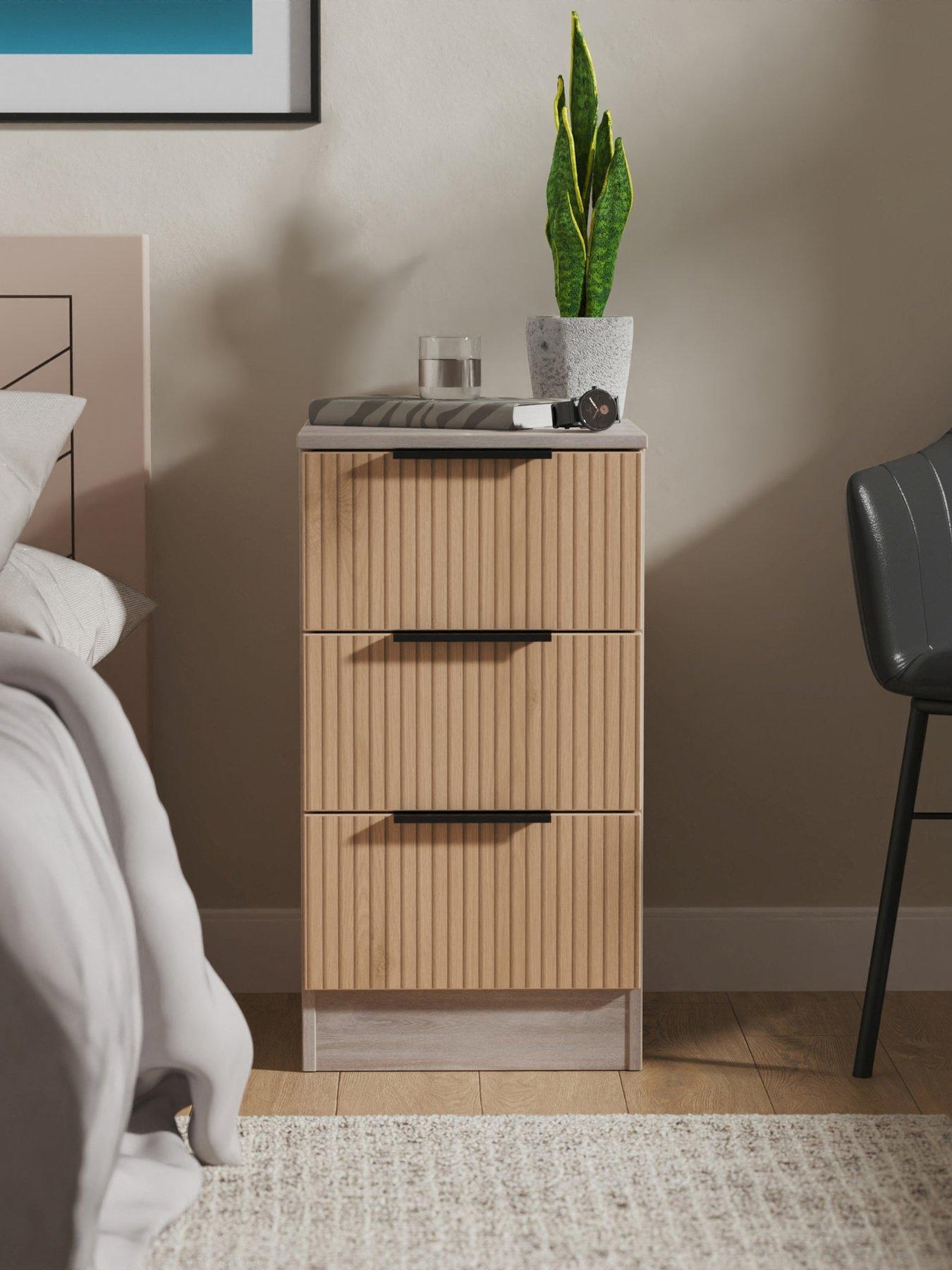 Image 1 of 7 of SWIFT Lane 3 Drawer Bedside
