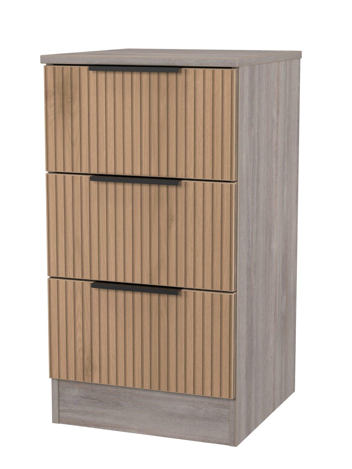 Image 3 of 7 of SWIFT Lane 3 Drawer Bedside
