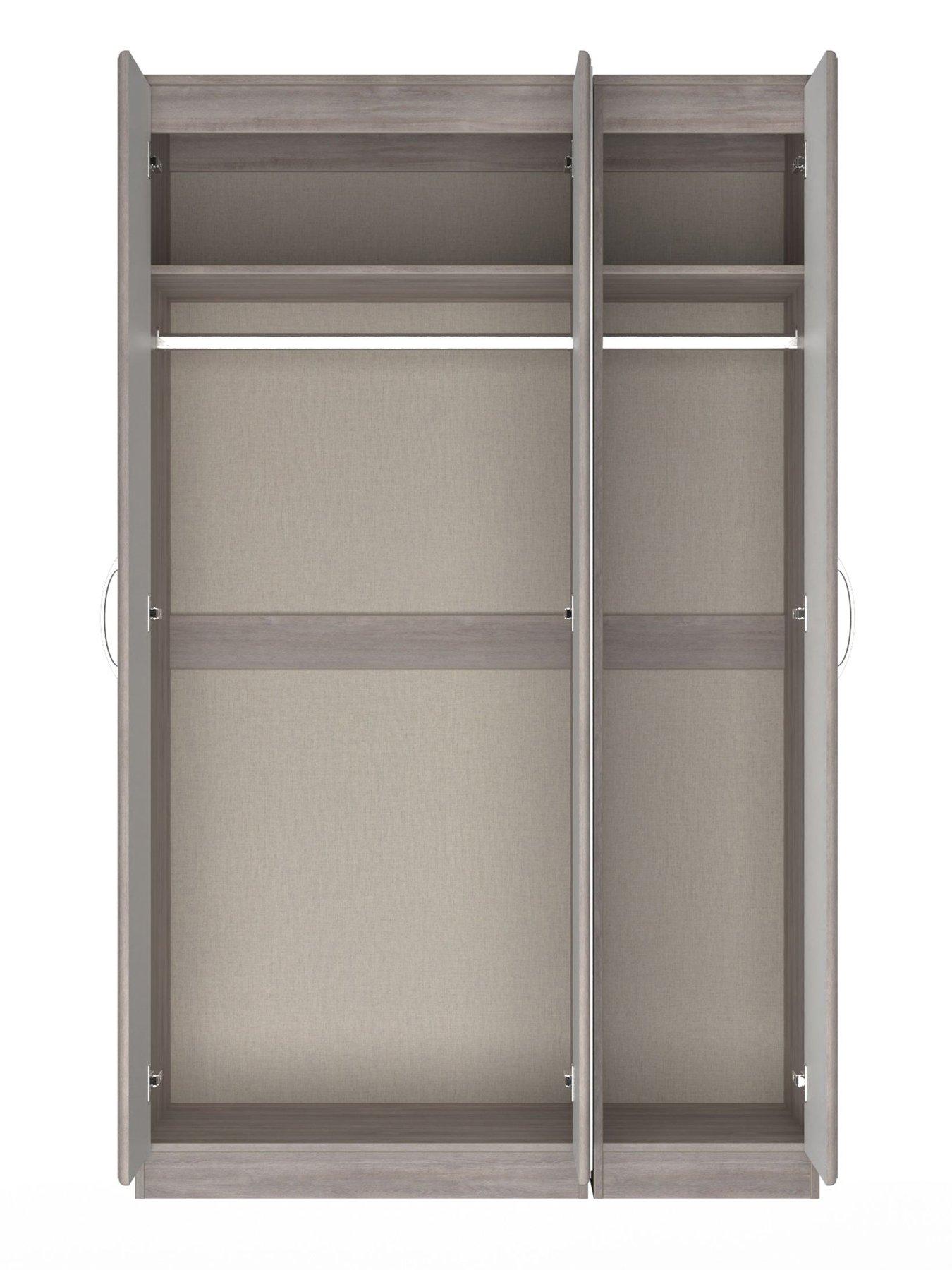 Image 5 of 7 of SWIFT Lori 4 Piece Bedroom Set (2x Bedside, Chest & Triple Wardrobe)