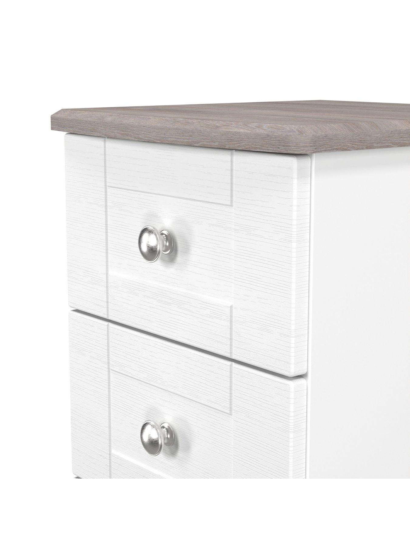 Image 4 of 7 of SWIFT Sydney 3 Drawer Bedside Cabinet