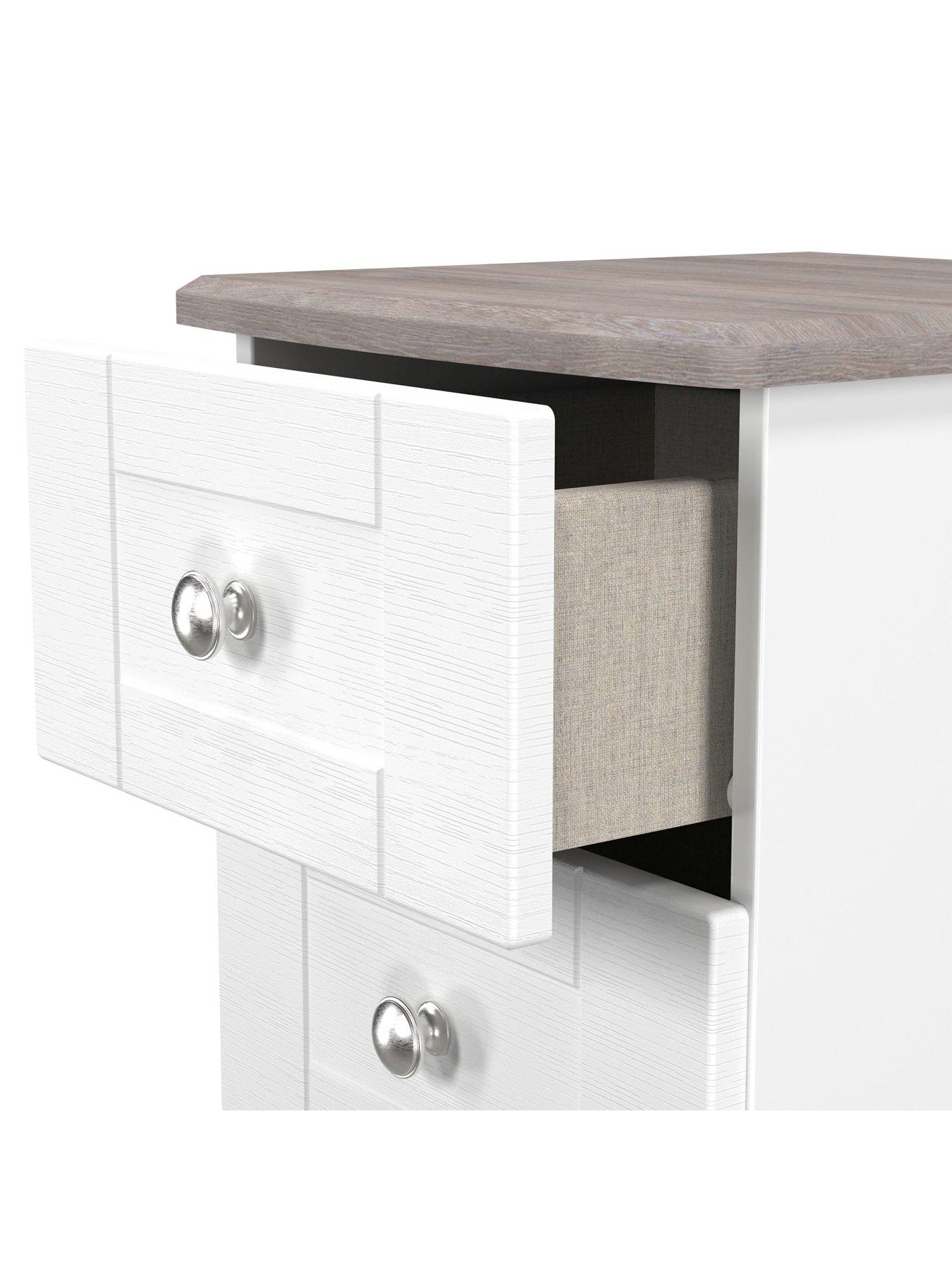 Image 5 of 7 of SWIFT Sydney 3 Drawer Bedside Cabinet
