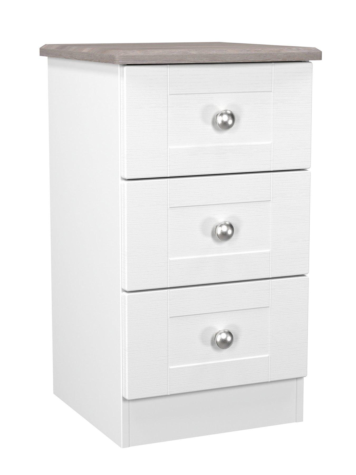 Image 6 of 7 of SWIFT Sydney 3 Drawer Bedside Cabinet