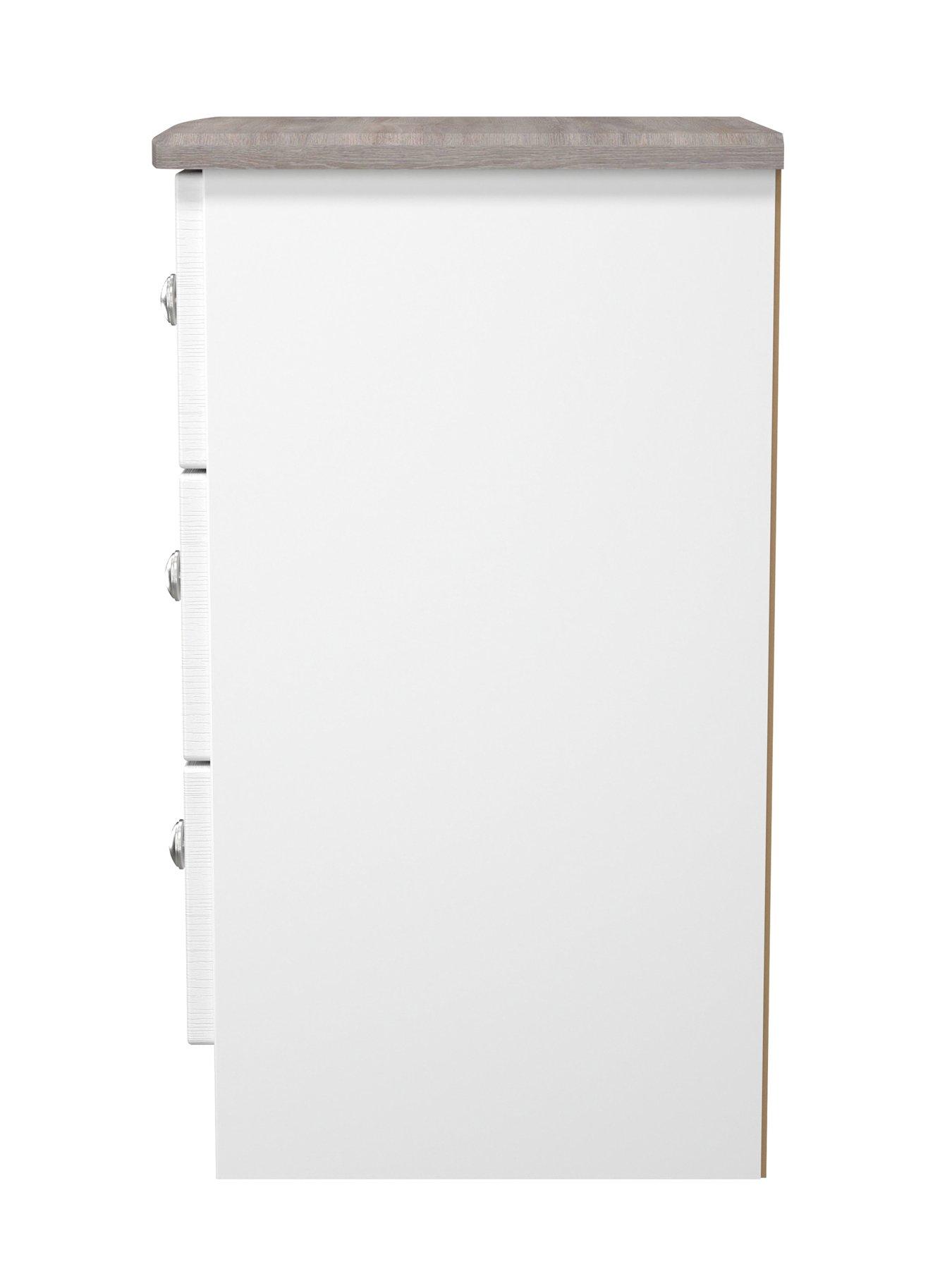 Image 7 of 7 of SWIFT Sydney 3 Drawer Bedside Cabinet