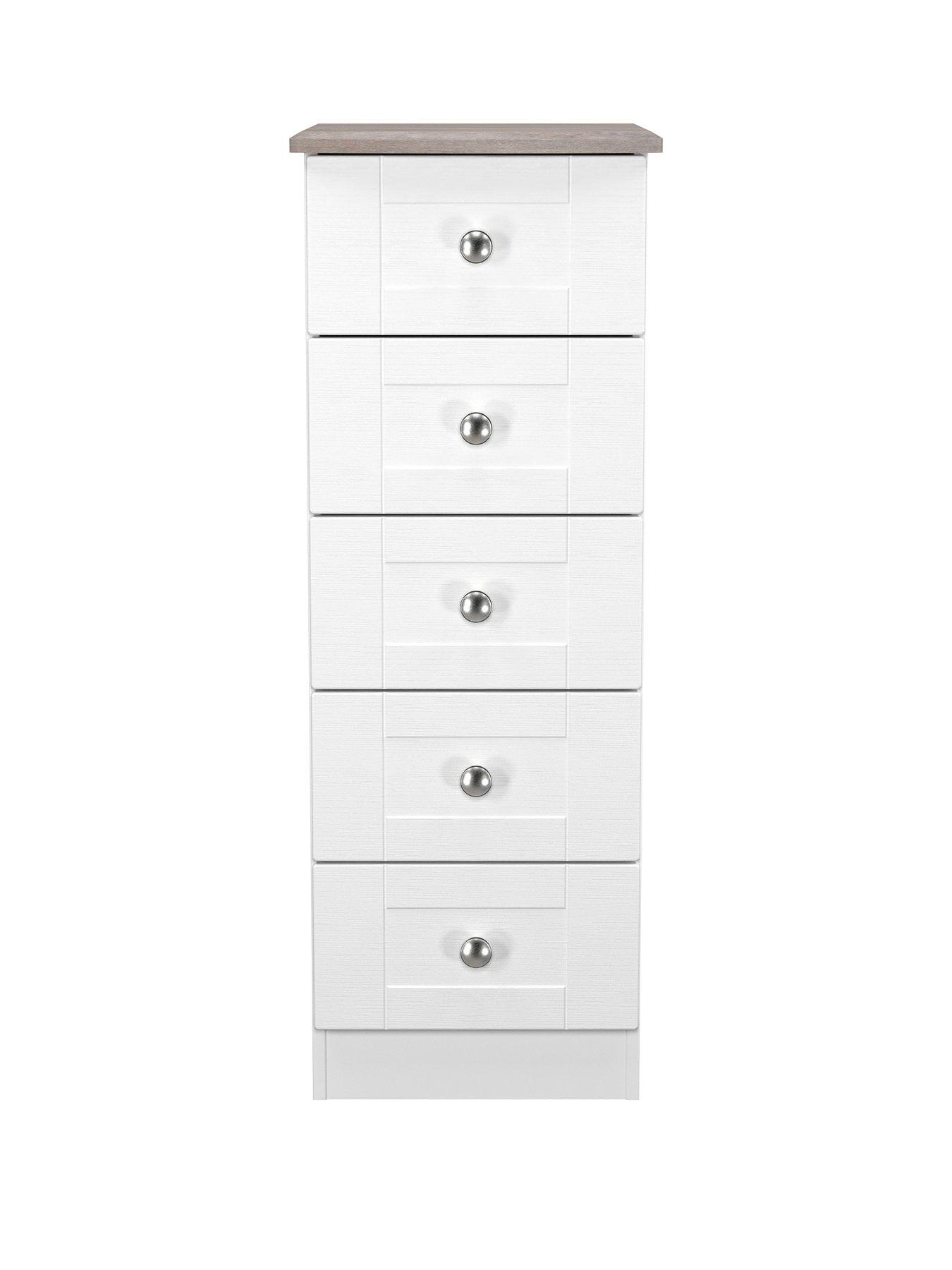 Image 2 of 7 of SWIFT Sydney 5 Drawer Bedside Cabinet