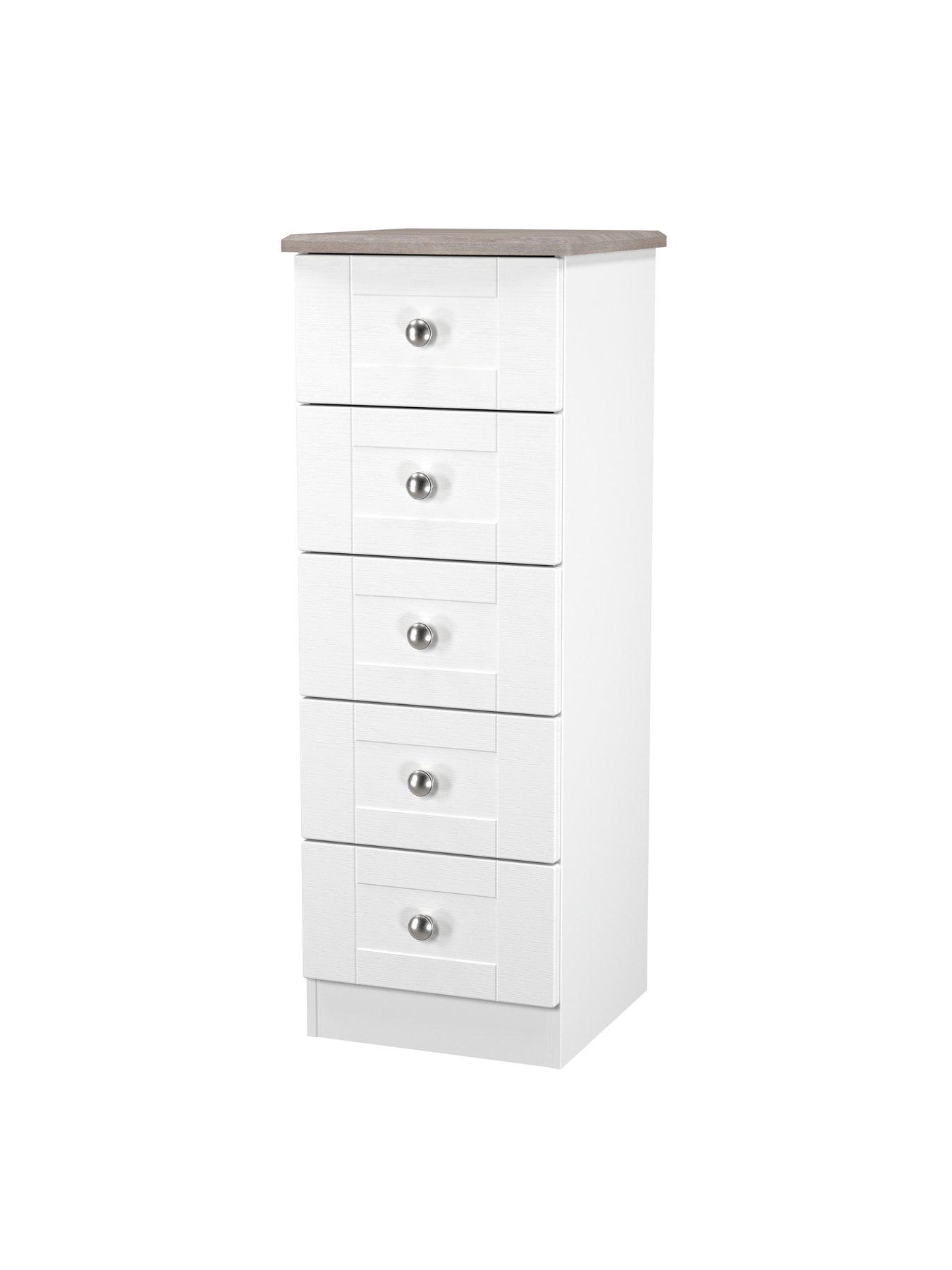 Image 3 of 7 of SWIFT Sydney 5 Drawer Bedside Cabinet