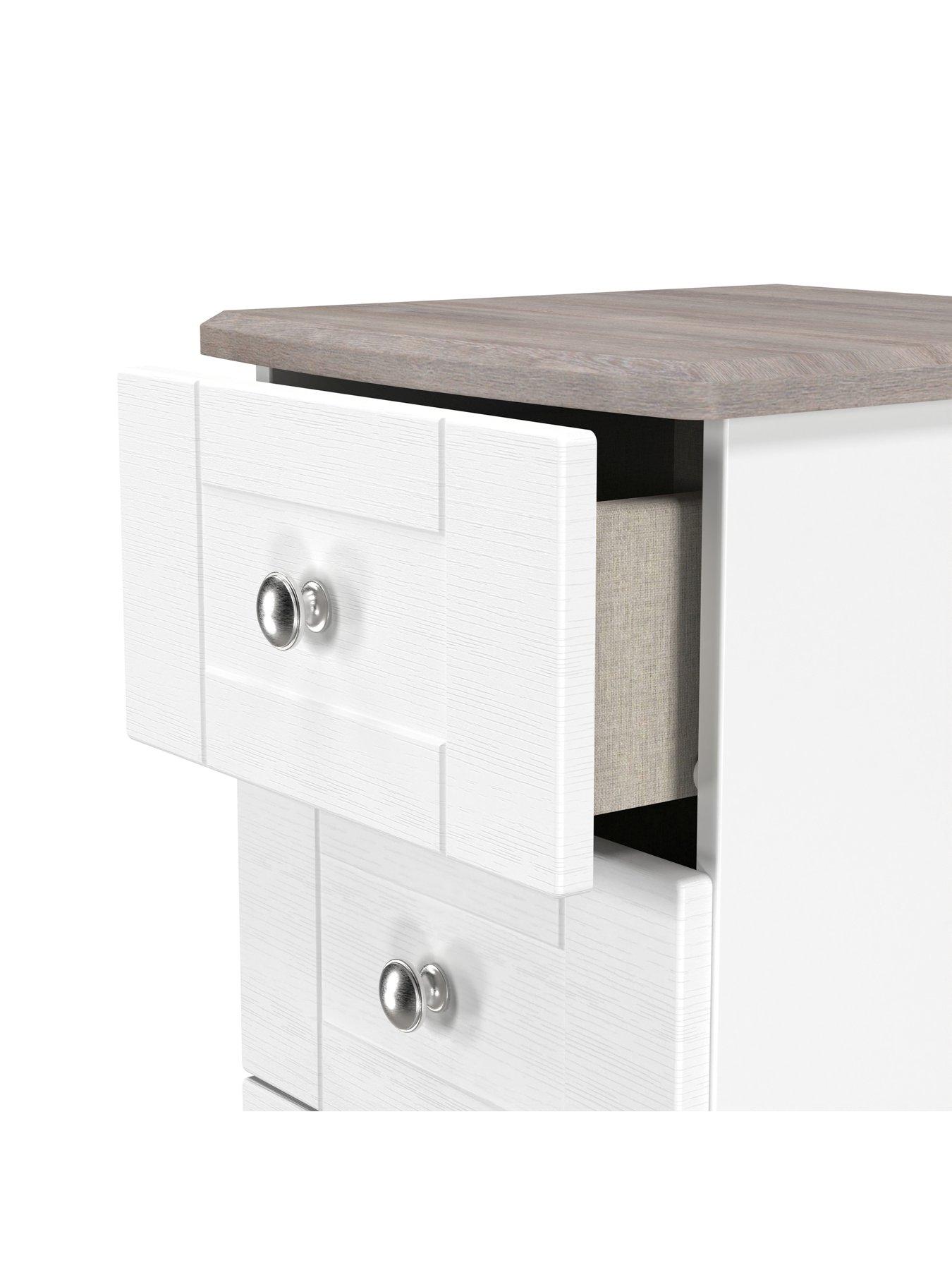 Image 5 of 7 of SWIFT Sydney 5 Drawer Bedside Cabinet