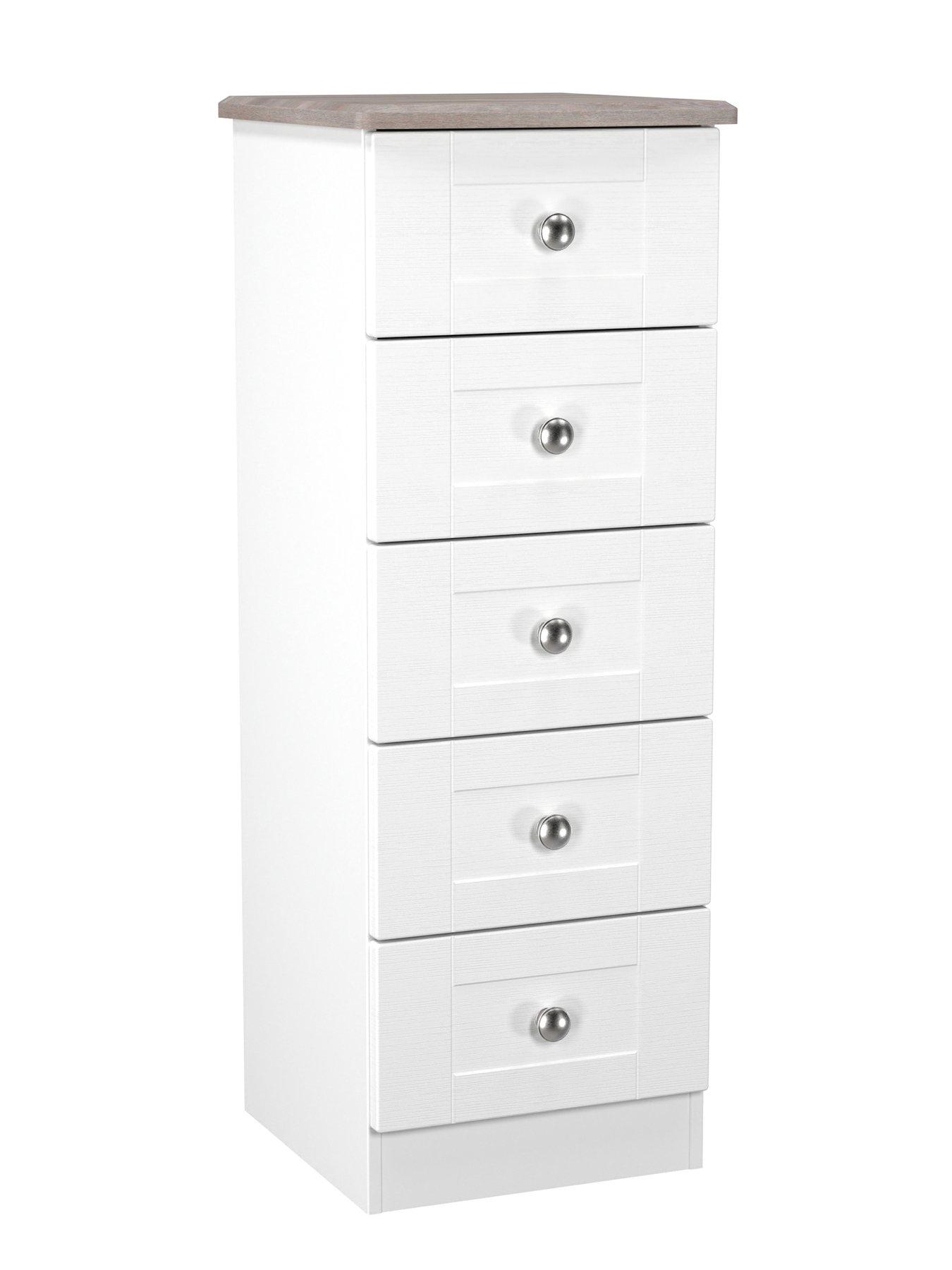 Image 6 of 7 of SWIFT Sydney 5 Drawer Bedside Cabinet
