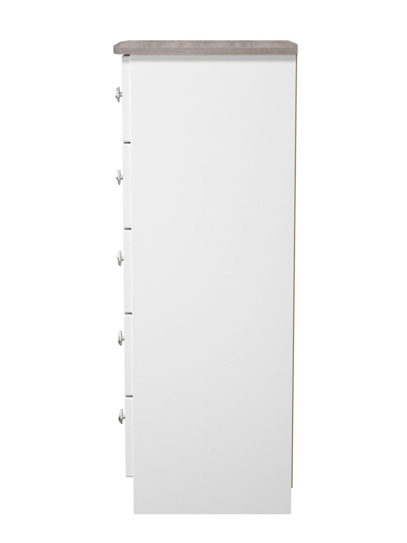 Image 7 of 7 of SWIFT Sydney 5 Drawer Bedside Cabinet