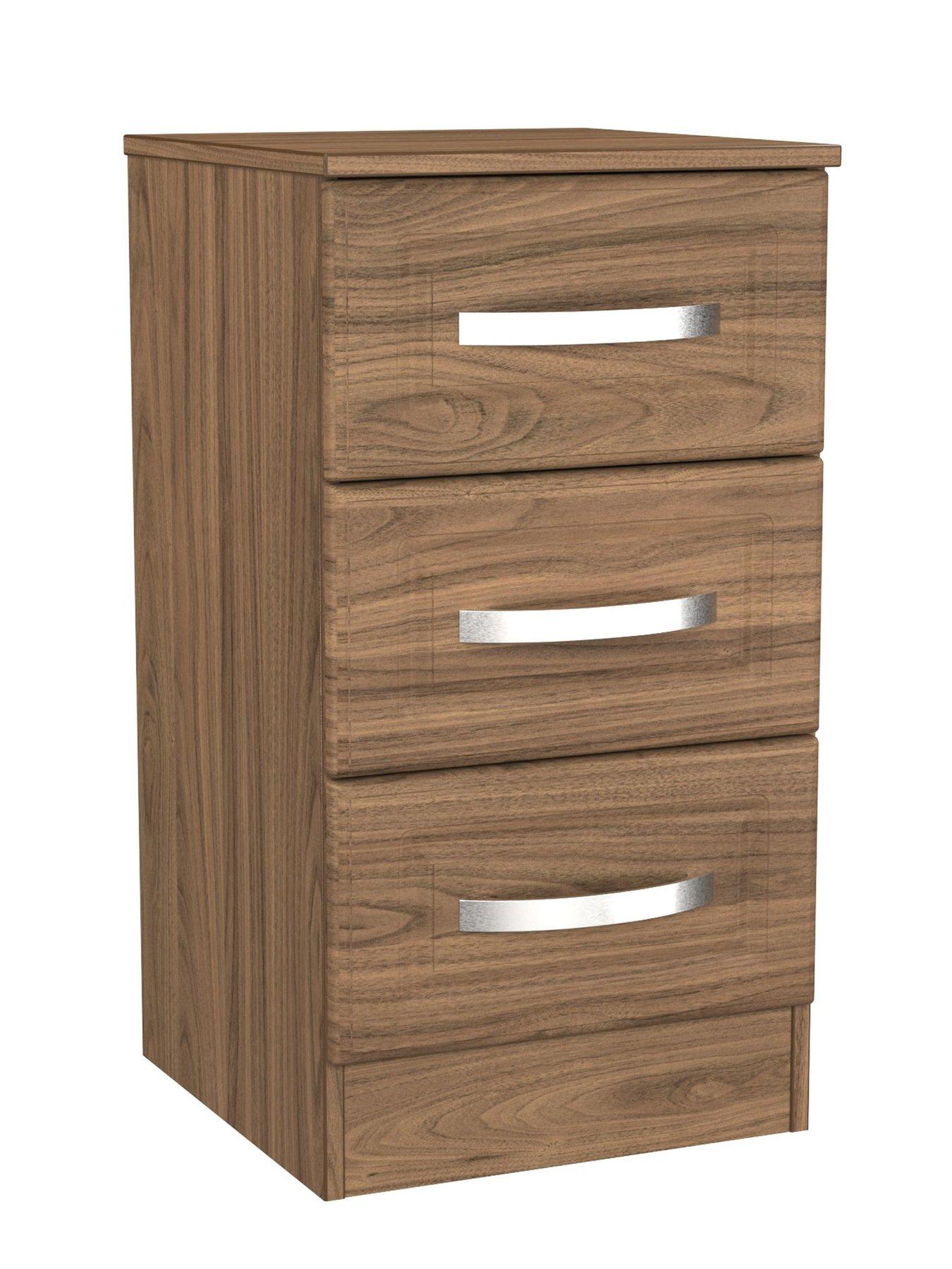 Image 4 of 6 of SWIFT Lori 3 Piece Bedroom Set (2x Bedside & Chest)
