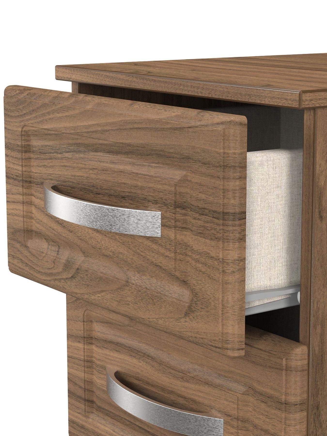 Image 5 of 6 of SWIFT Lori 3 Piece Bedroom Set (2x Bedside & Chest)