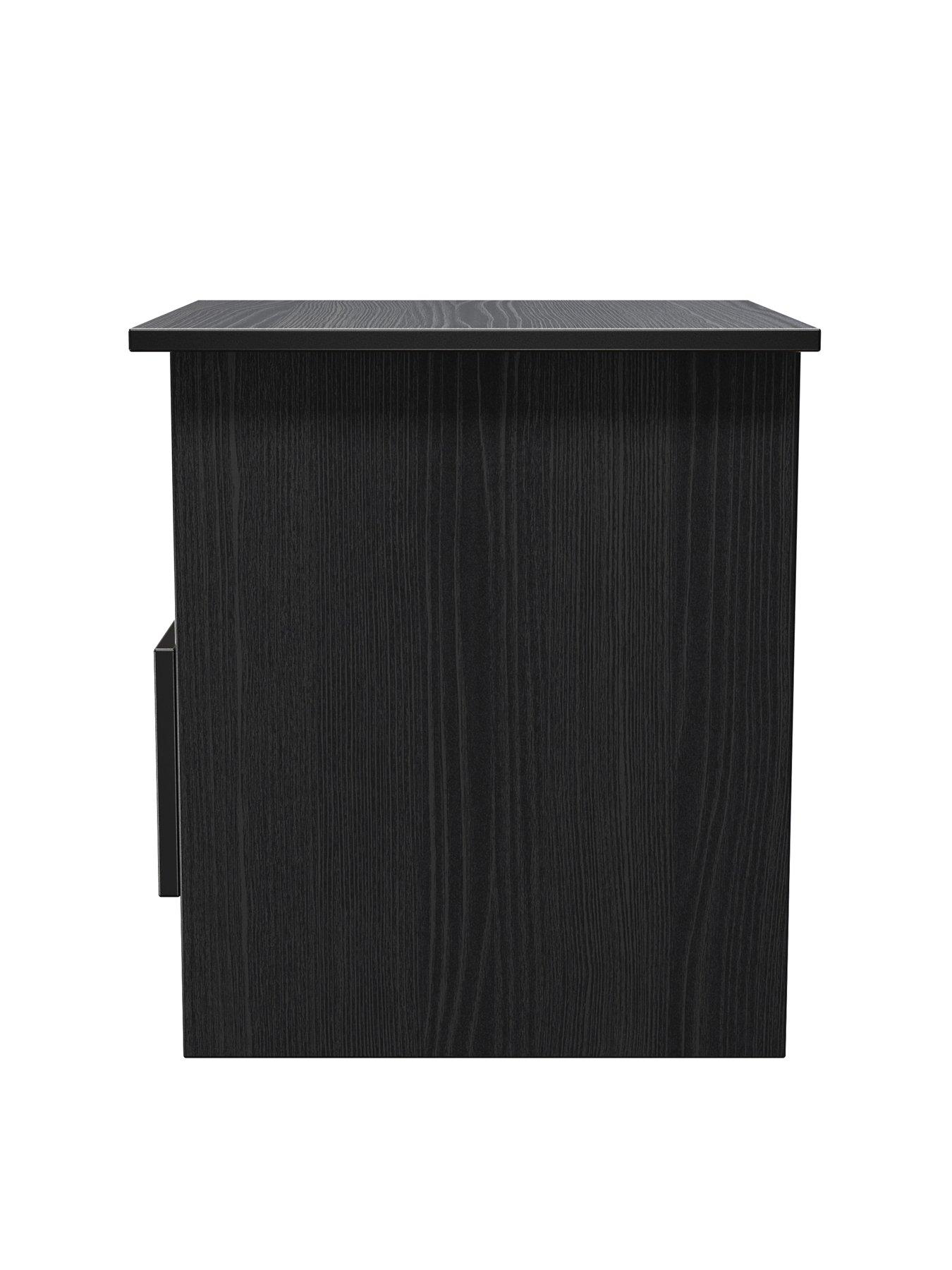 Image 6 of 6 of SWIFT Strata Bottom Drawer Lamp Table