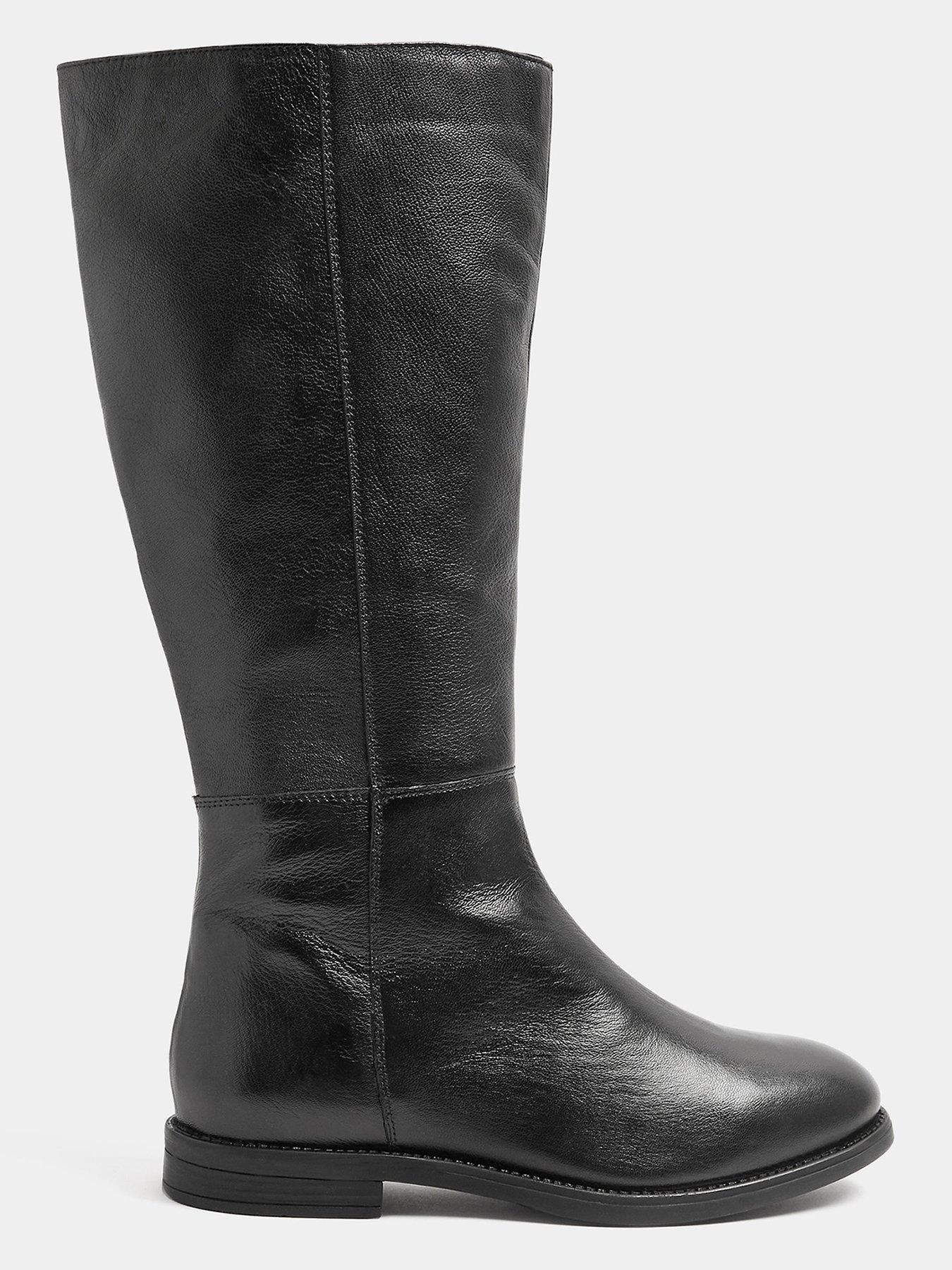 Image 4 of 4 of Yours Knee High Leather Boot