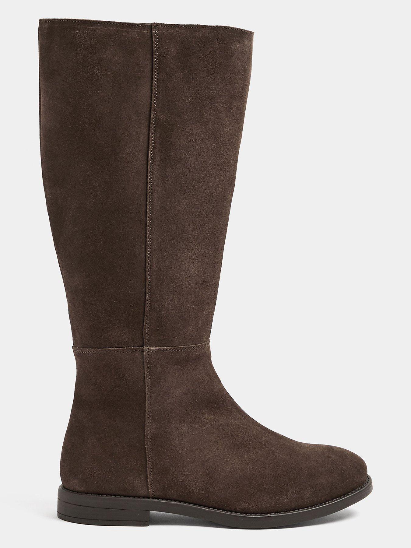 Image 4 of 4 of Yours Knee High Suede Boot