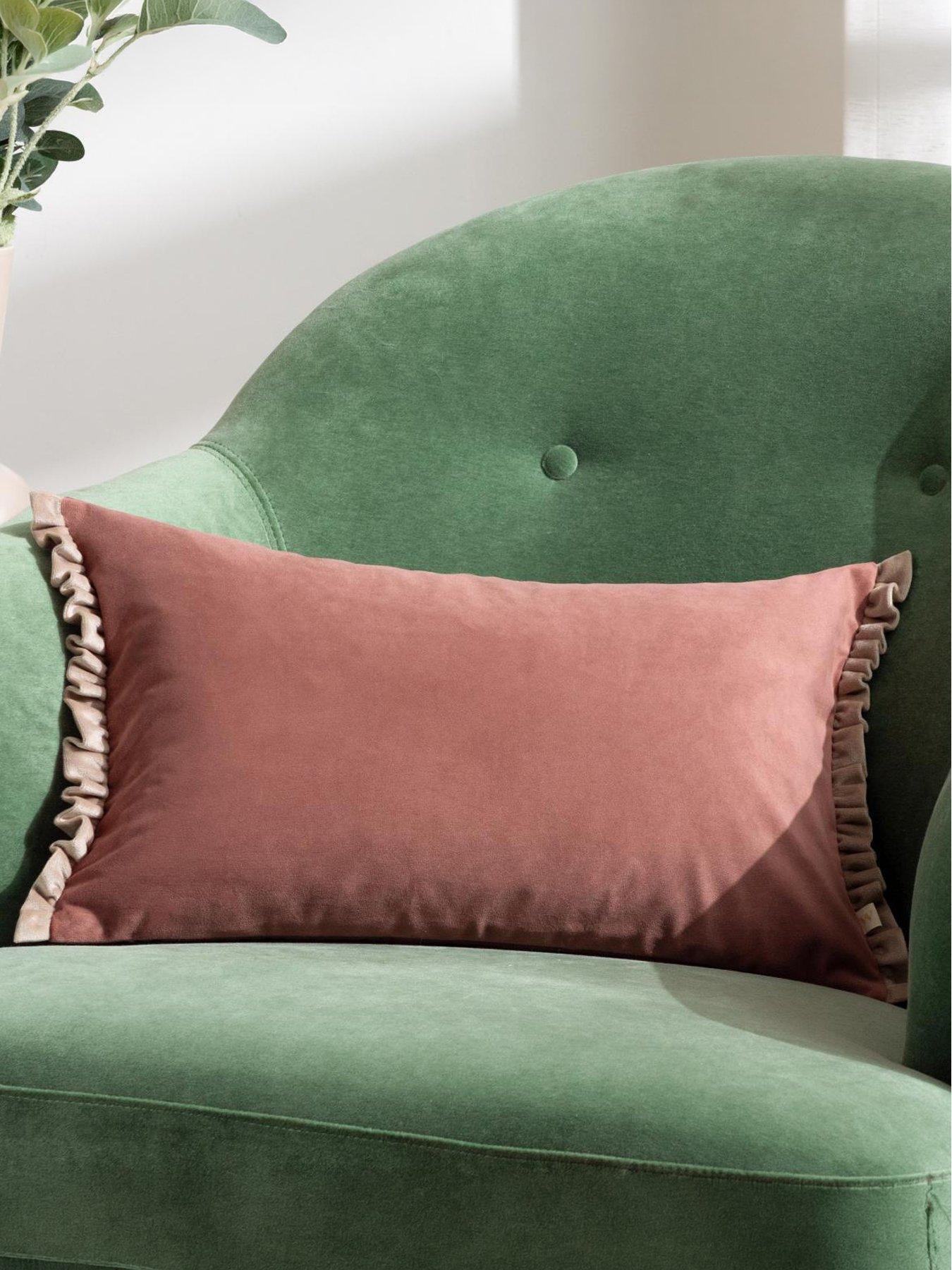 Image 1 of 5 of Wylder TILLY 30X50 POLYESTER CUSHION POACHED PEAR/SHELL