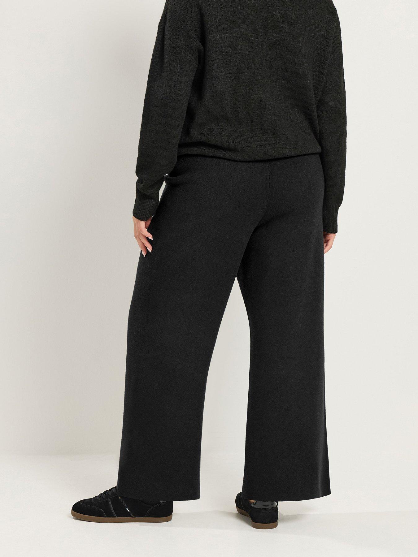 Image 2 of 4 of Yours Curve Wide Leg Trouser