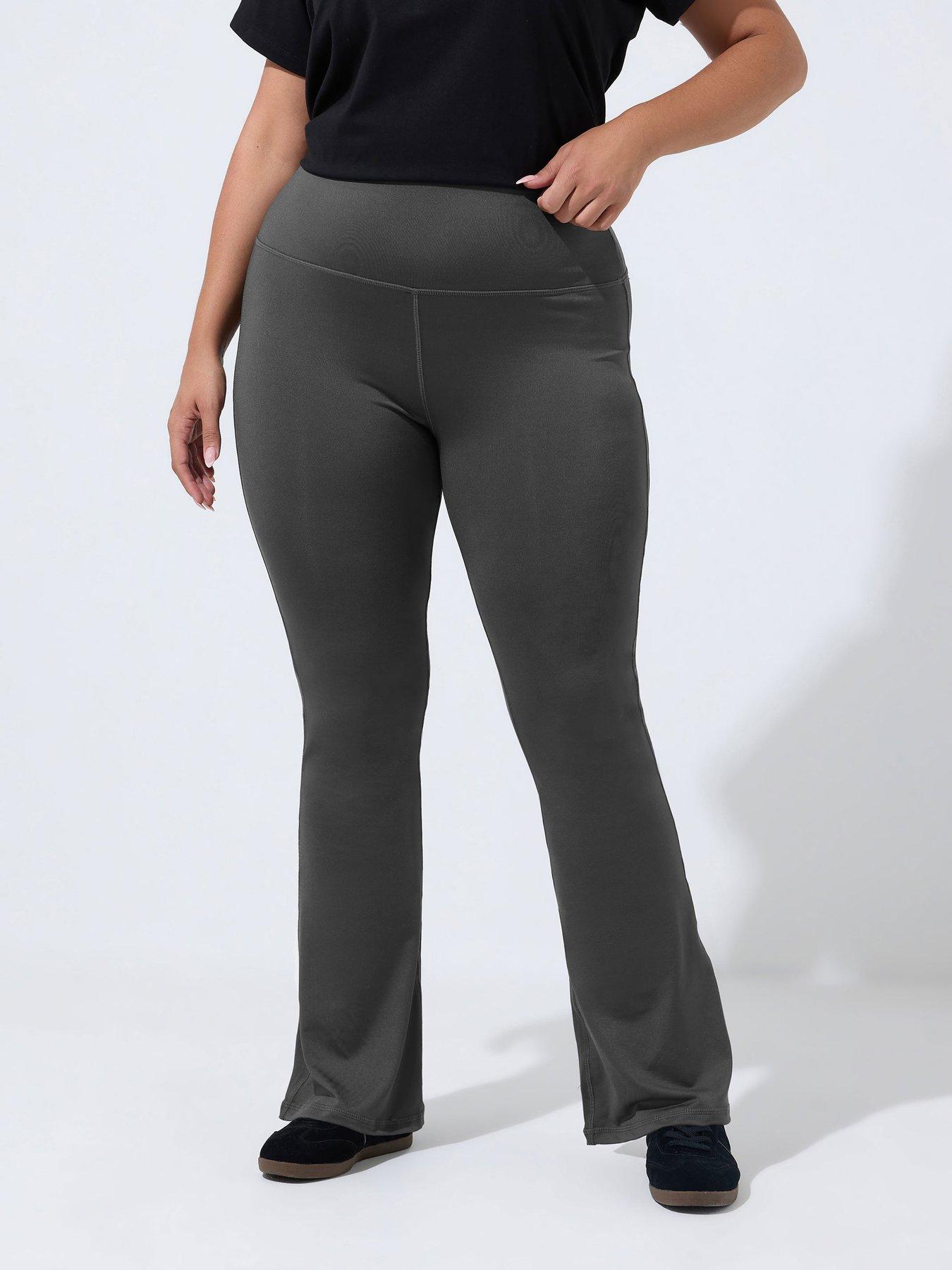 Image 1 of 4 of Yours Curve Active Flared Legging