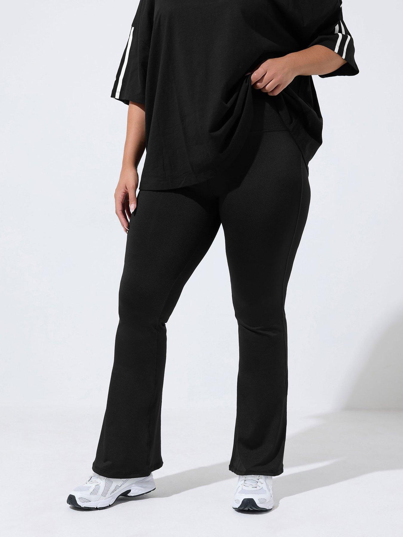 Image 1 of 4 of Yours Curve Active Flared Legging