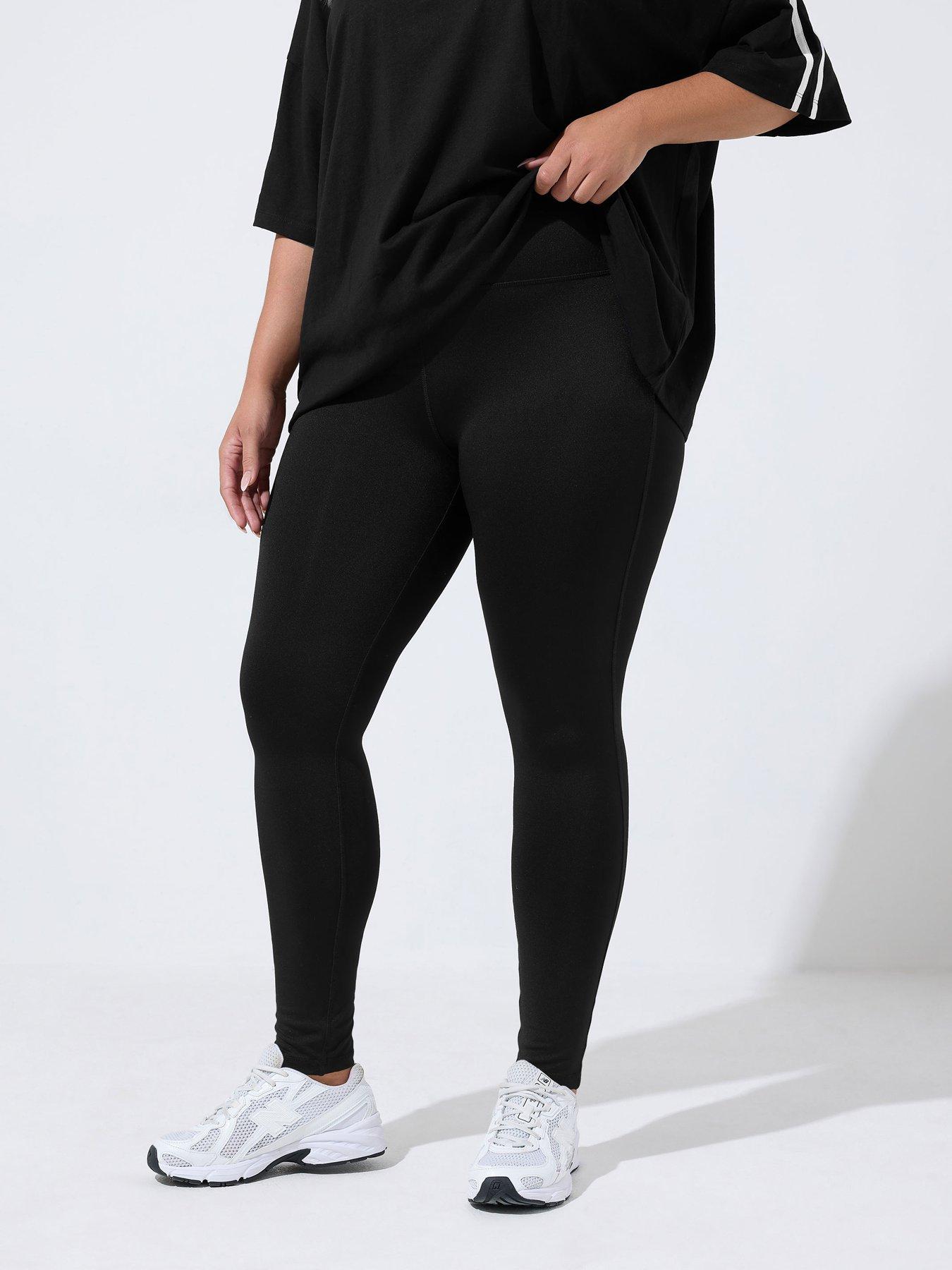 Image 1 of 4 of Yours Curve Active Flared Legging