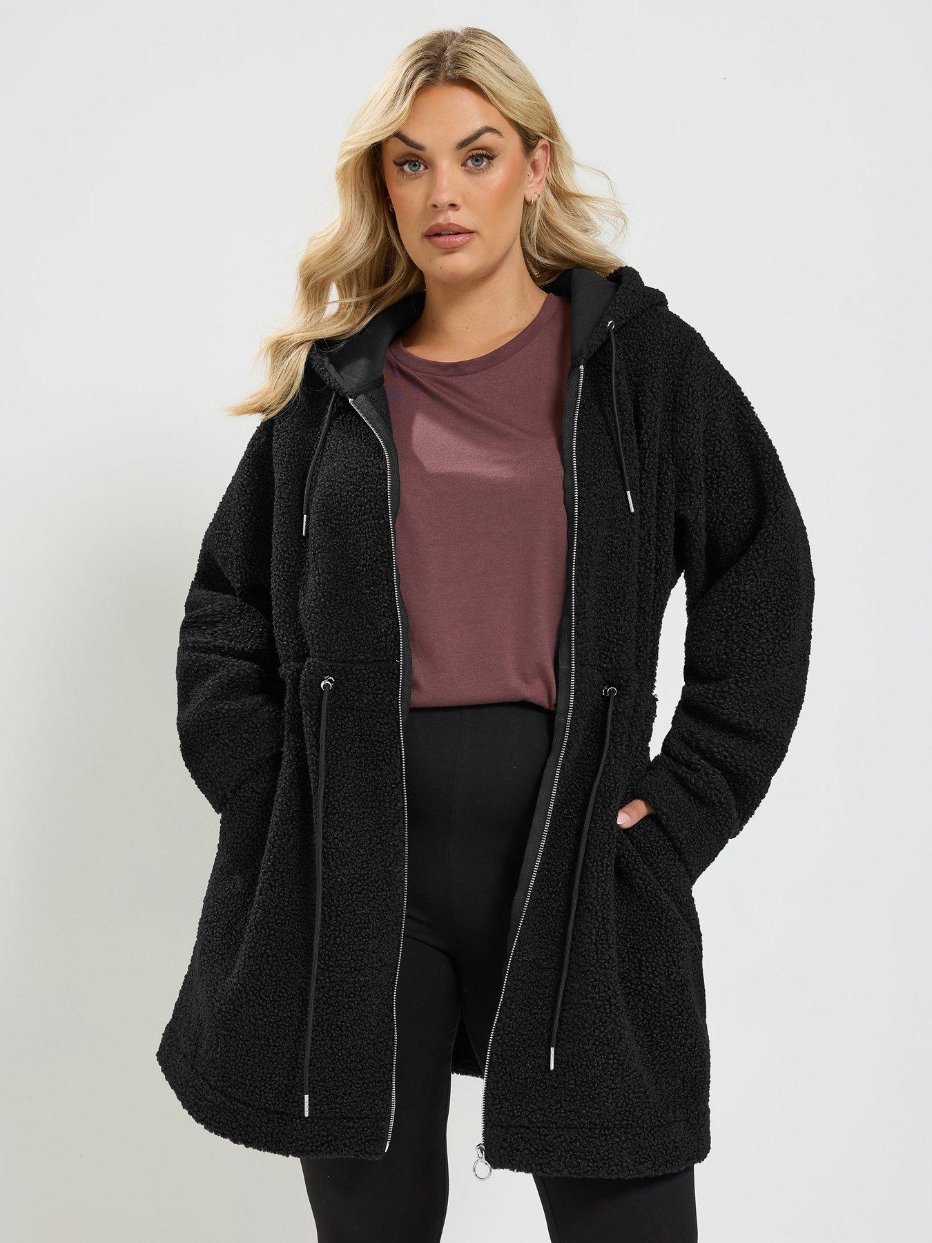 Image 1 of 4 of Yours Curve Mini Borg Fleece Tunic