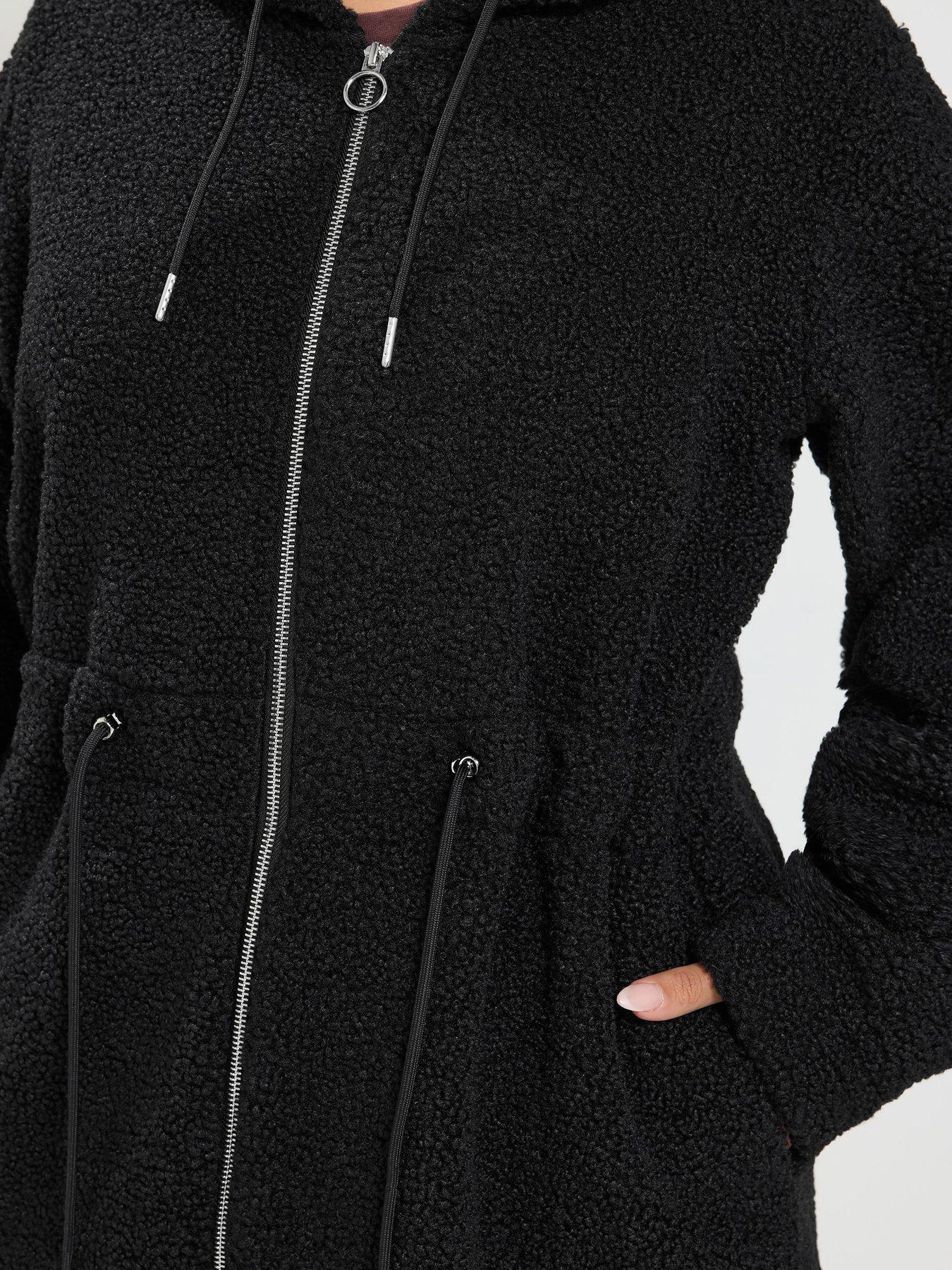 Image 4 of 4 of Yours Curve Mini Borg Fleece Tunic