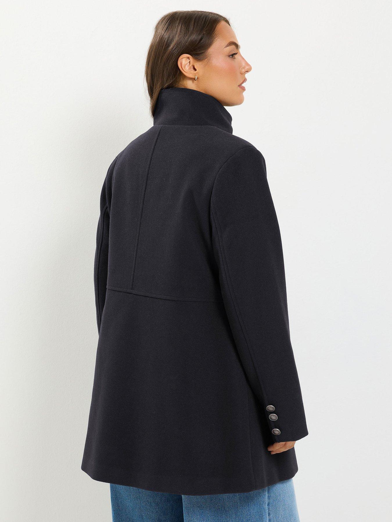 Image 2 of 4 of Yours Curve Dolly Coat