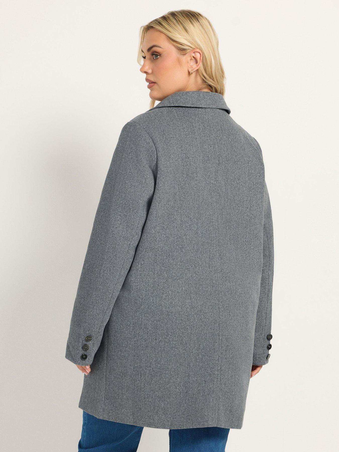 Image 2 of 4 of Yours Curve Midi Coat