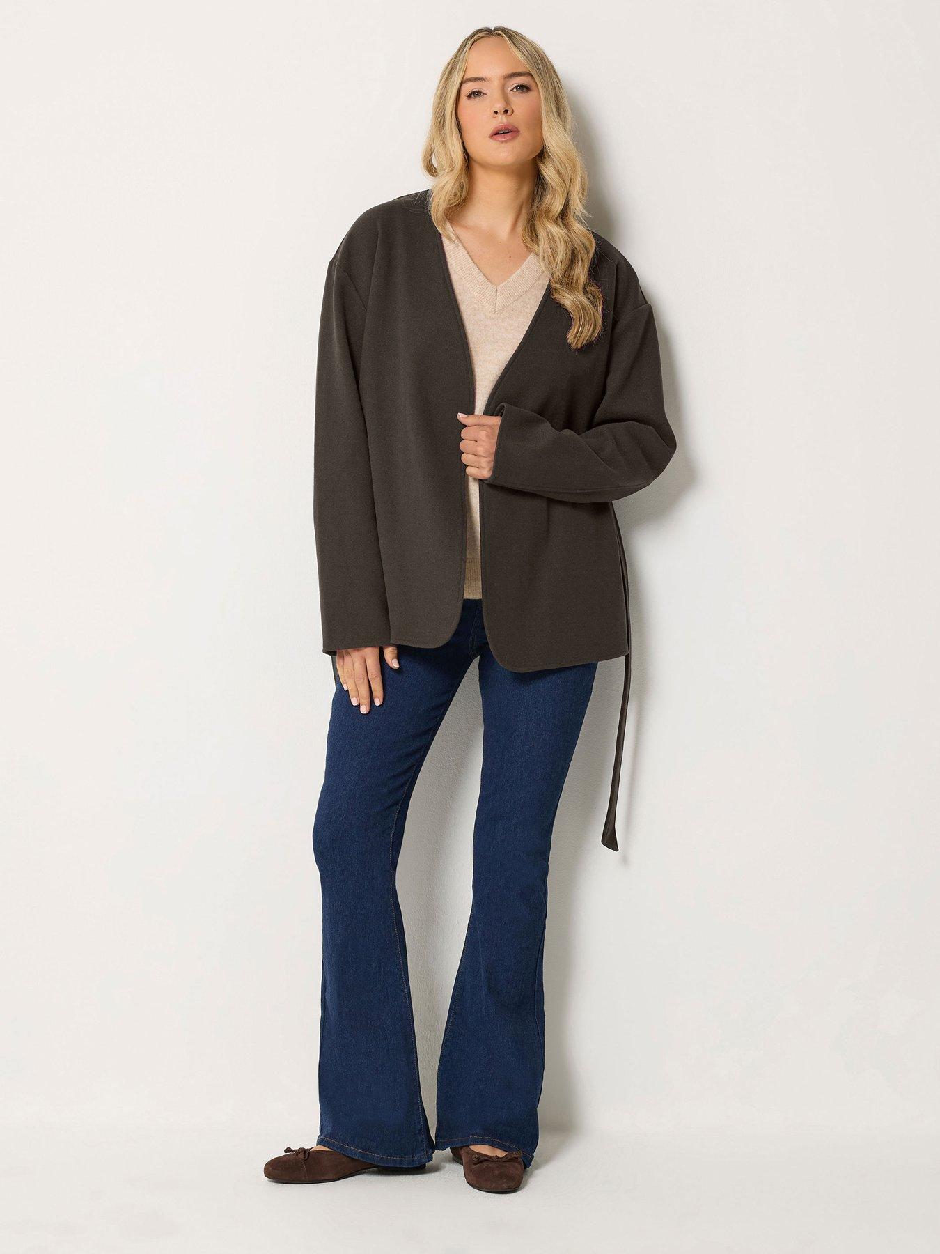 Image 3 of 4 of Yours Tall Wrap Jacket