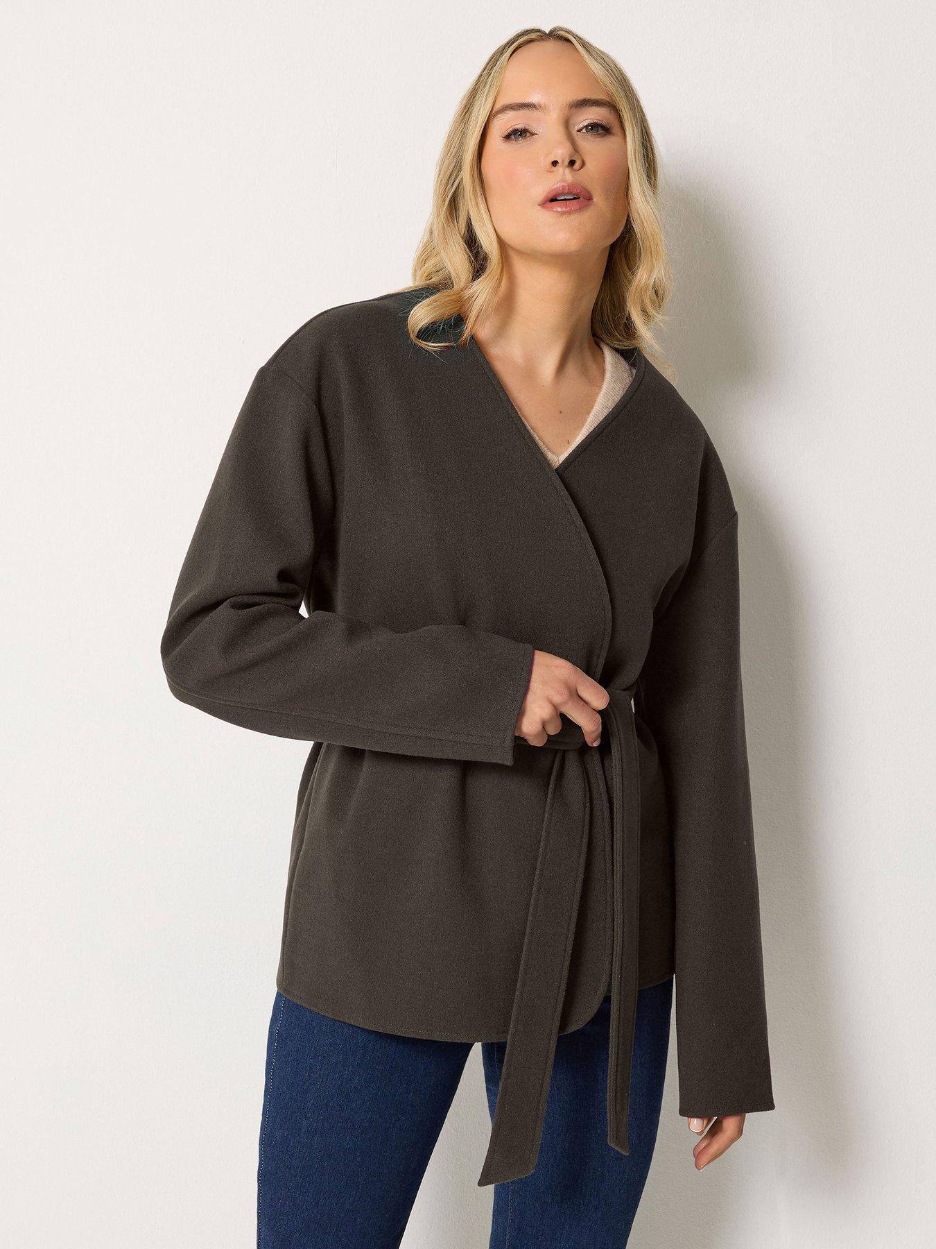 Image 4 of 4 of Yours Tall Wrap Jacket