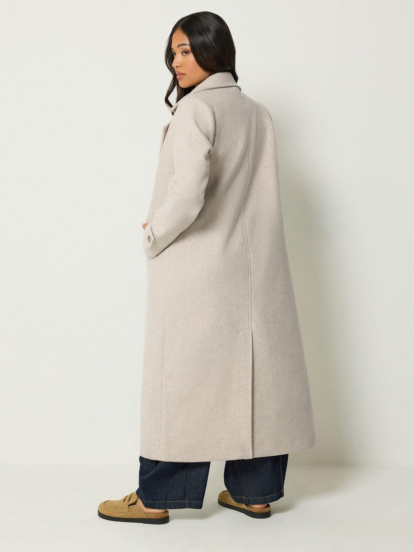 Image 2 of 4 of Yours Petite Maxi City Coat