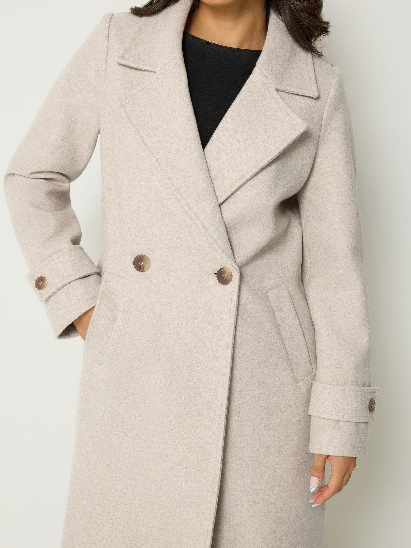 Image 4 of 4 of Yours Petite Maxi City Coat