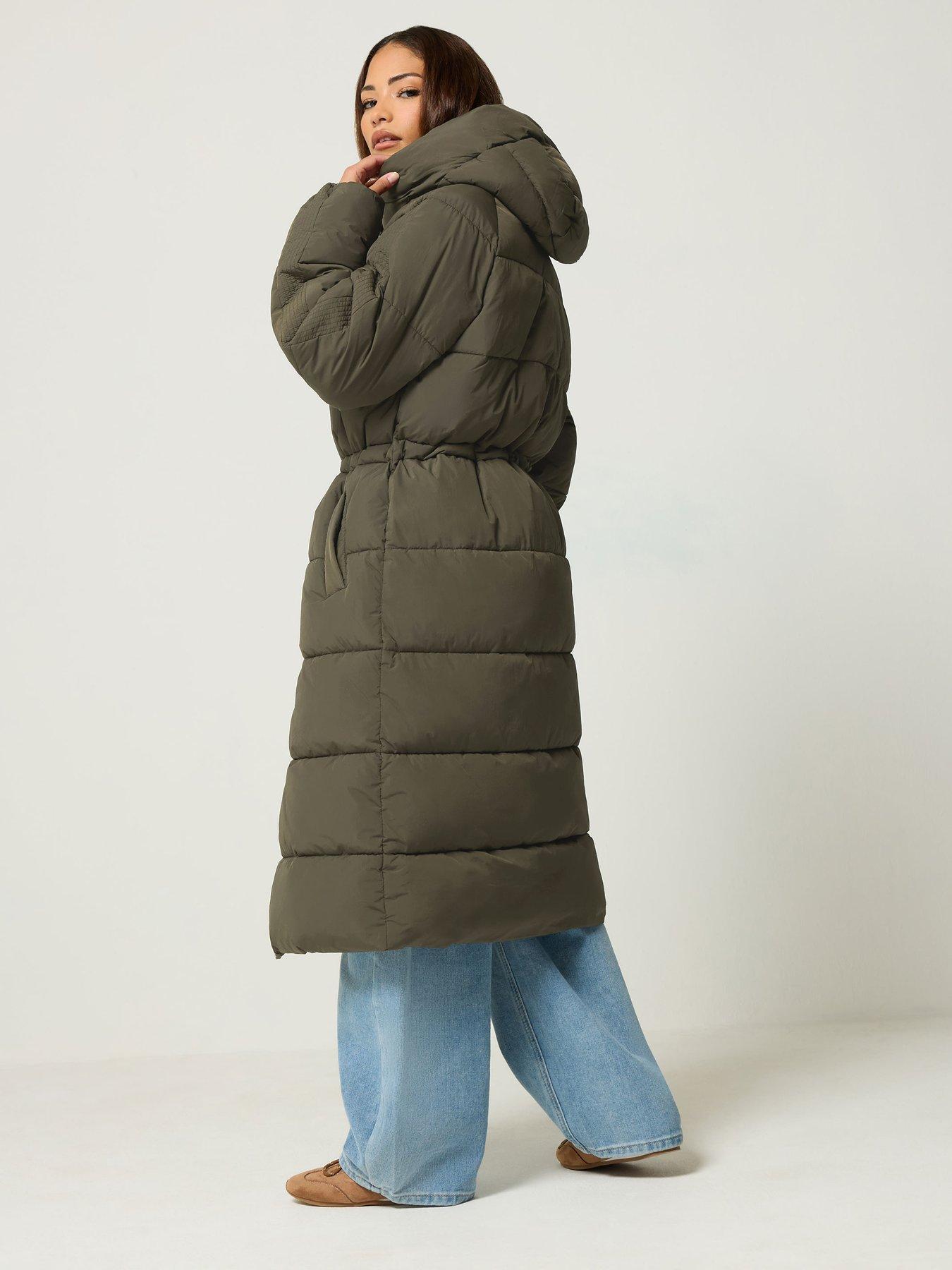 Image 2 of 4 of PixieGirl Petite Midi Padded Coat