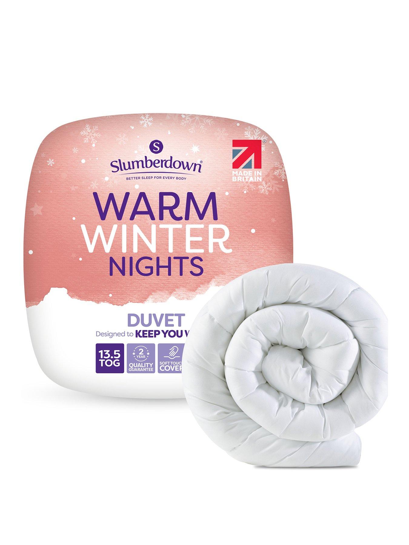 Snuggledown of Norway Slumberdown Warm Winter Nights Duvet, 13.5 Tog, Single