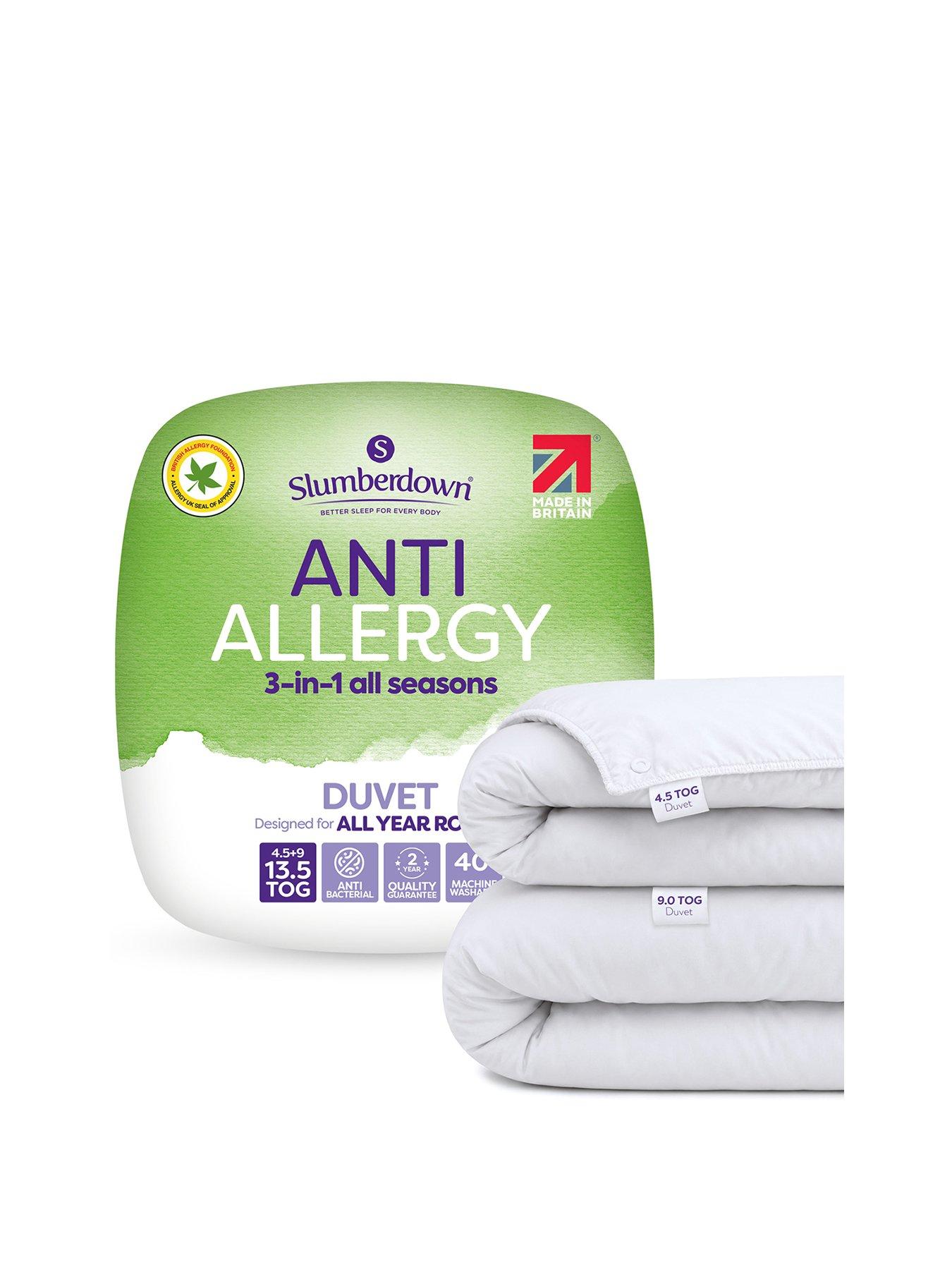 Slumberdown Slumberdown All Seasons Anti Allergy Duvet, 13.5 Tog