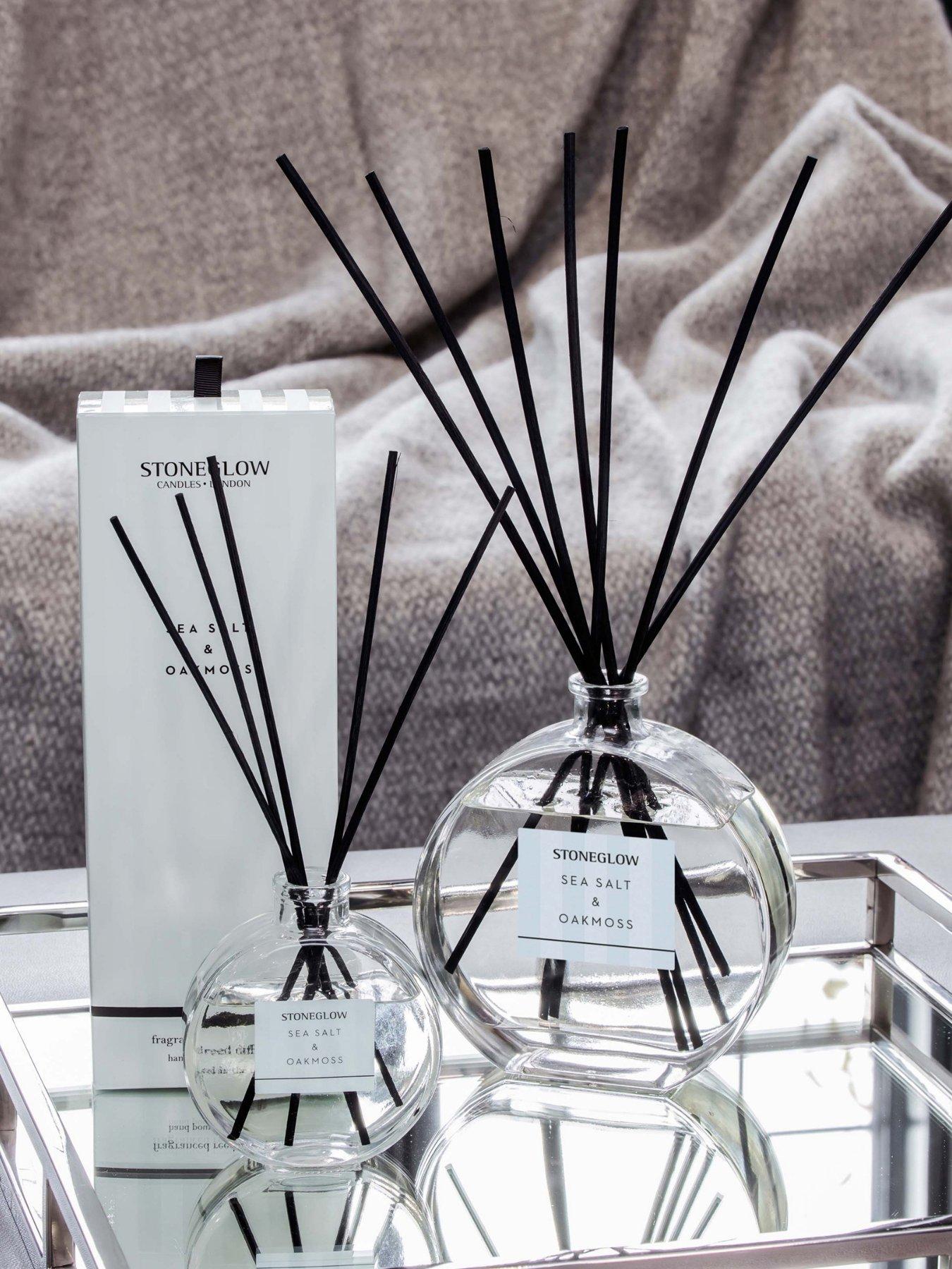 Image 1 of 3 of Stoneglow Stoneglow Modern Classics - Large Reed Diffuser Sea Salt And Oakmoss