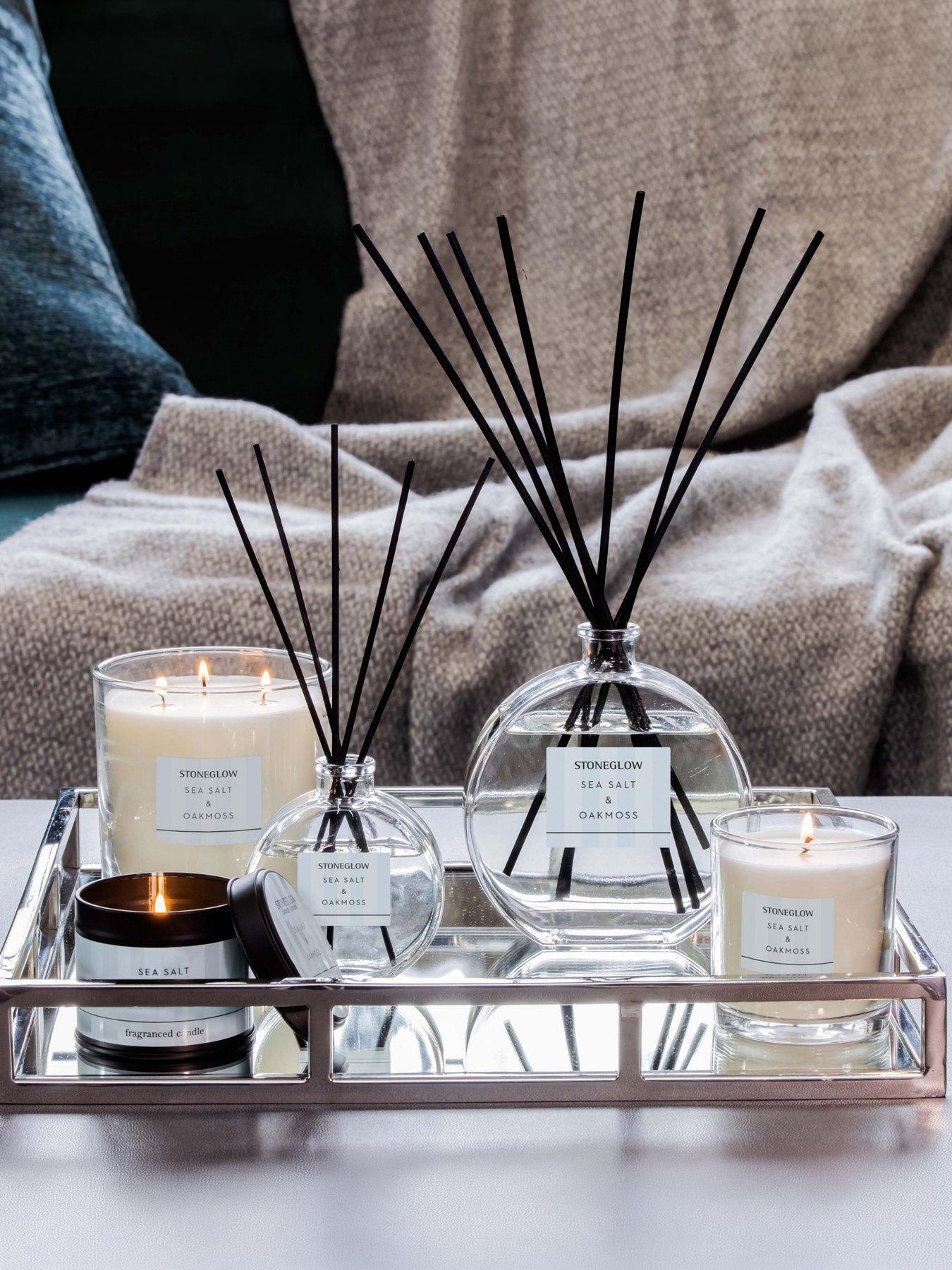 Image 3 of 3 of Stoneglow Stoneglow Modern Classics - Large Reed Diffuser Sea Salt And Oakmoss