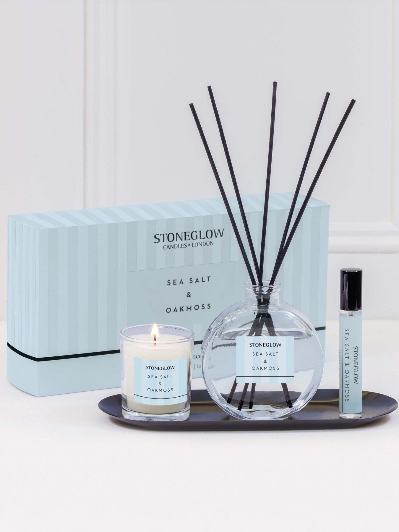 Stoneglow Stoneglow Modern Classics - Gift Set - Diffuser, Home Mist, Candle Sea Salt And Oakmoss