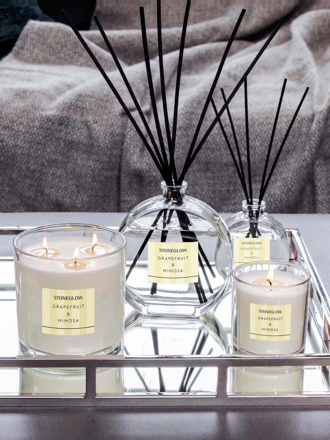 Stoneglow Stoneglow Modern Classics - 3 Wick Candle Grapefruit & Mimosa
