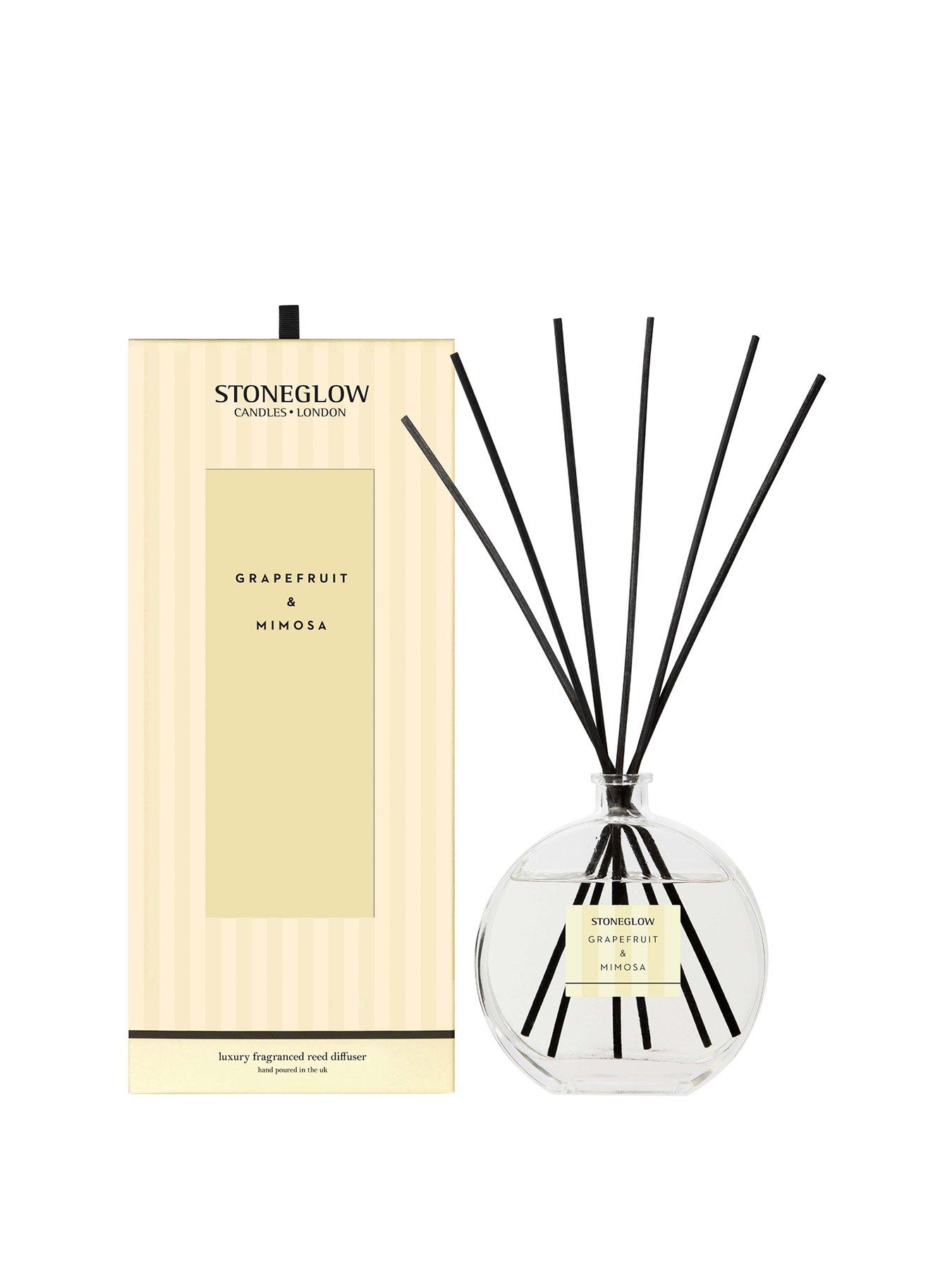 Image 2 of 2 of Stoneglow Stoneglow Modern Classics - Large Reed Diffuser Grapefruit & Mimosa
