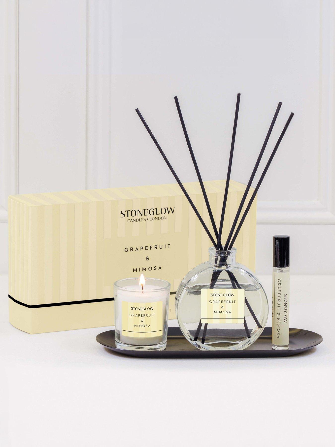 Stoneglow Stoneglow Modern Classics - Gift Set -  Diffuser, Home Mist, Candle Grapefruit & Mimosa