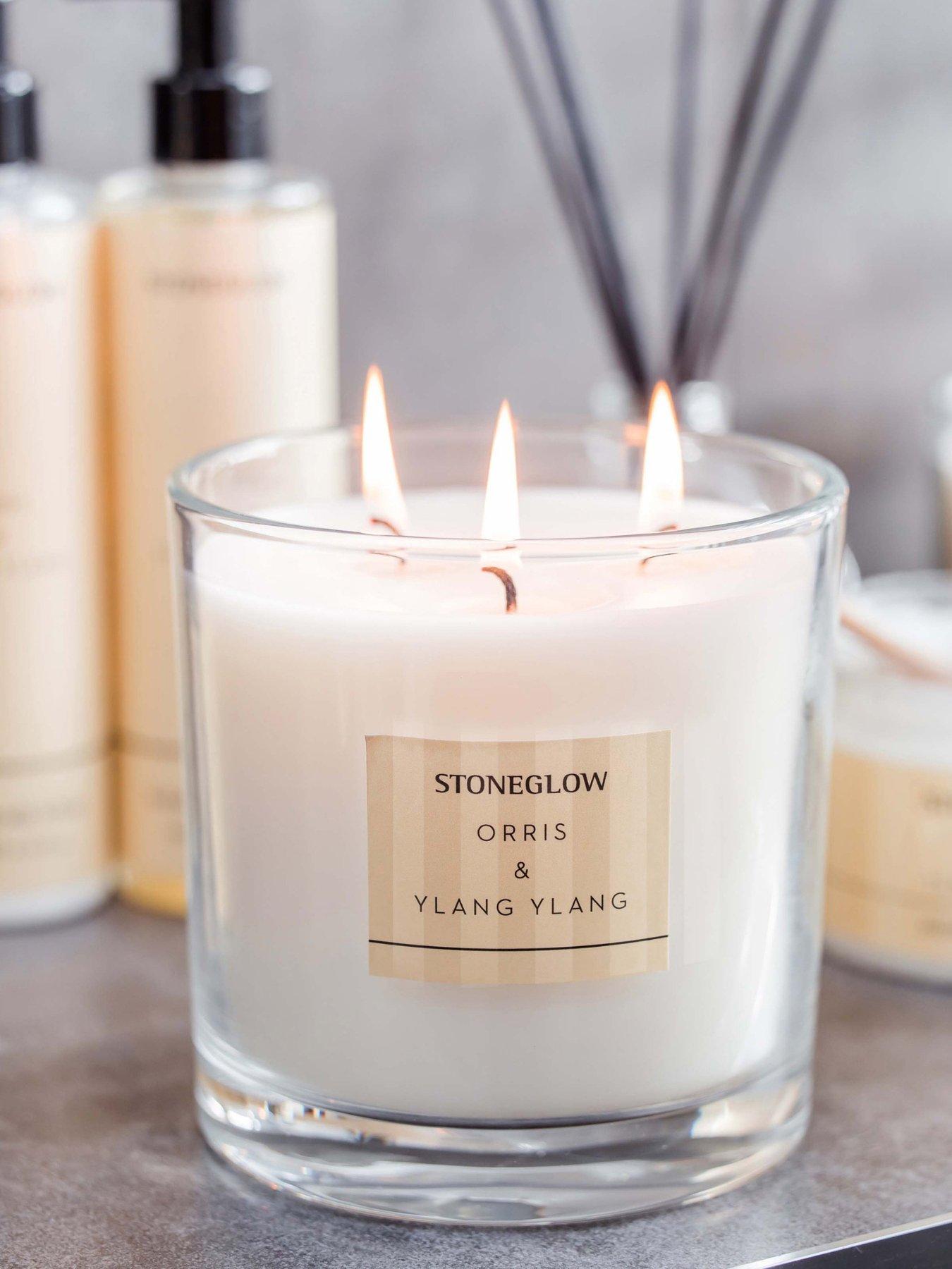 Stoneglow Stoneglow Modern Classics - 3 Wick Candle Orris & Ylang Ylang