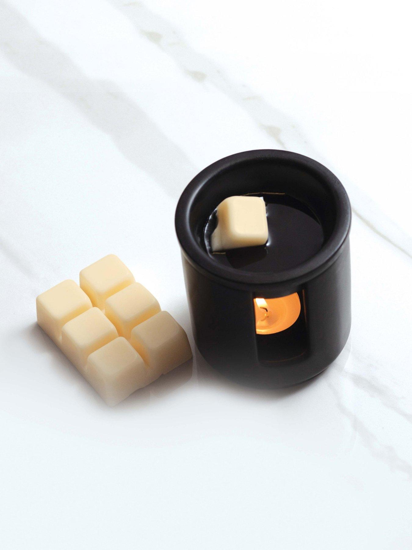 Image 1 of 3 of Stoneglow Modern Classics - Ceramic Wax Melter & Soy Wax Melt Bar Discovery Set Orris & Ylang Ylang