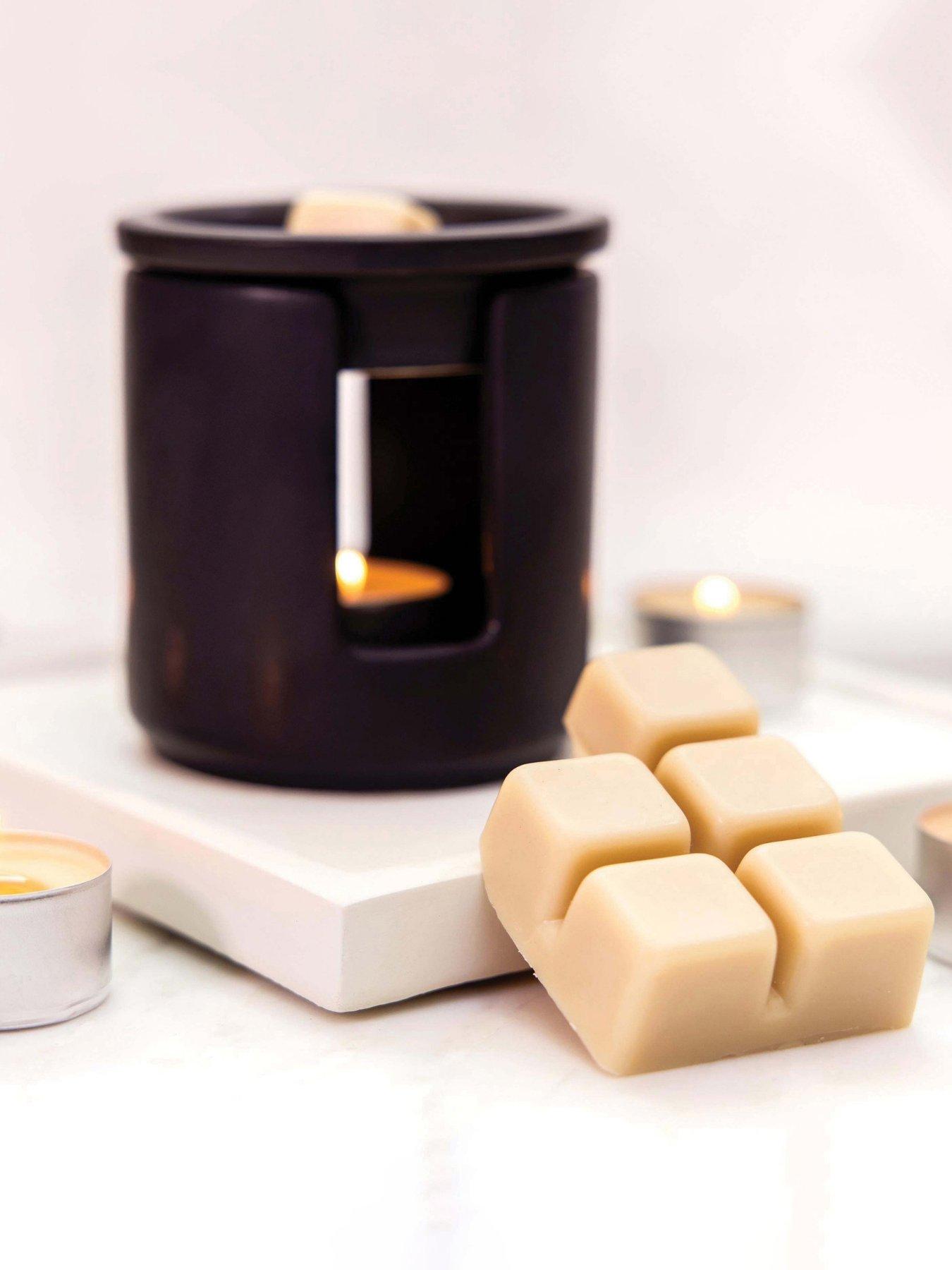 Image 3 of 3 of Stoneglow Modern Classics - Ceramic Wax Melter & Soy Wax Melt Bar Discovery Set Orris & Ylang Ylang