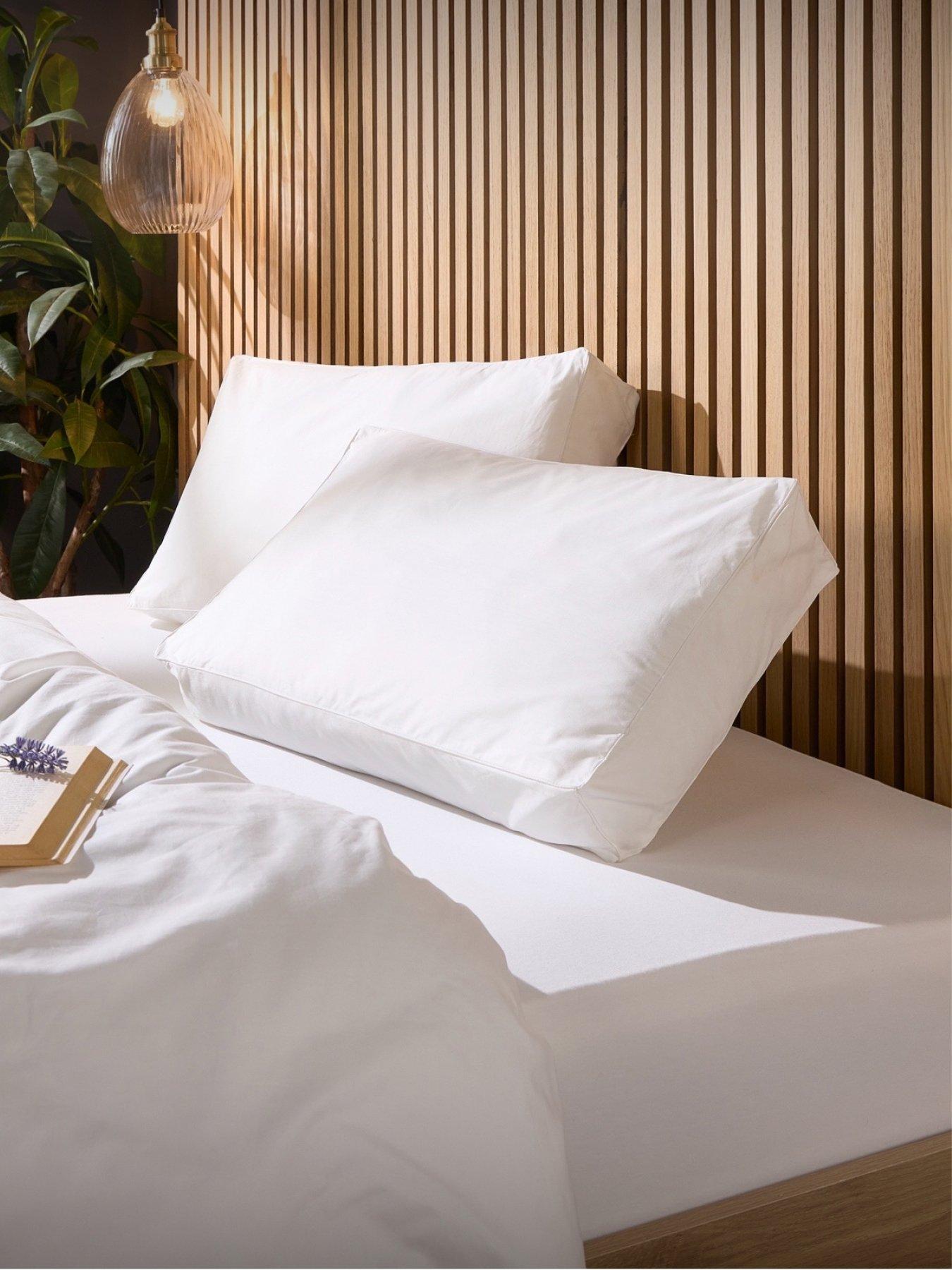 Snuggledown of Norway Snuggledown Hotel Side Sleeper Pillow, Firm, 2 Pack