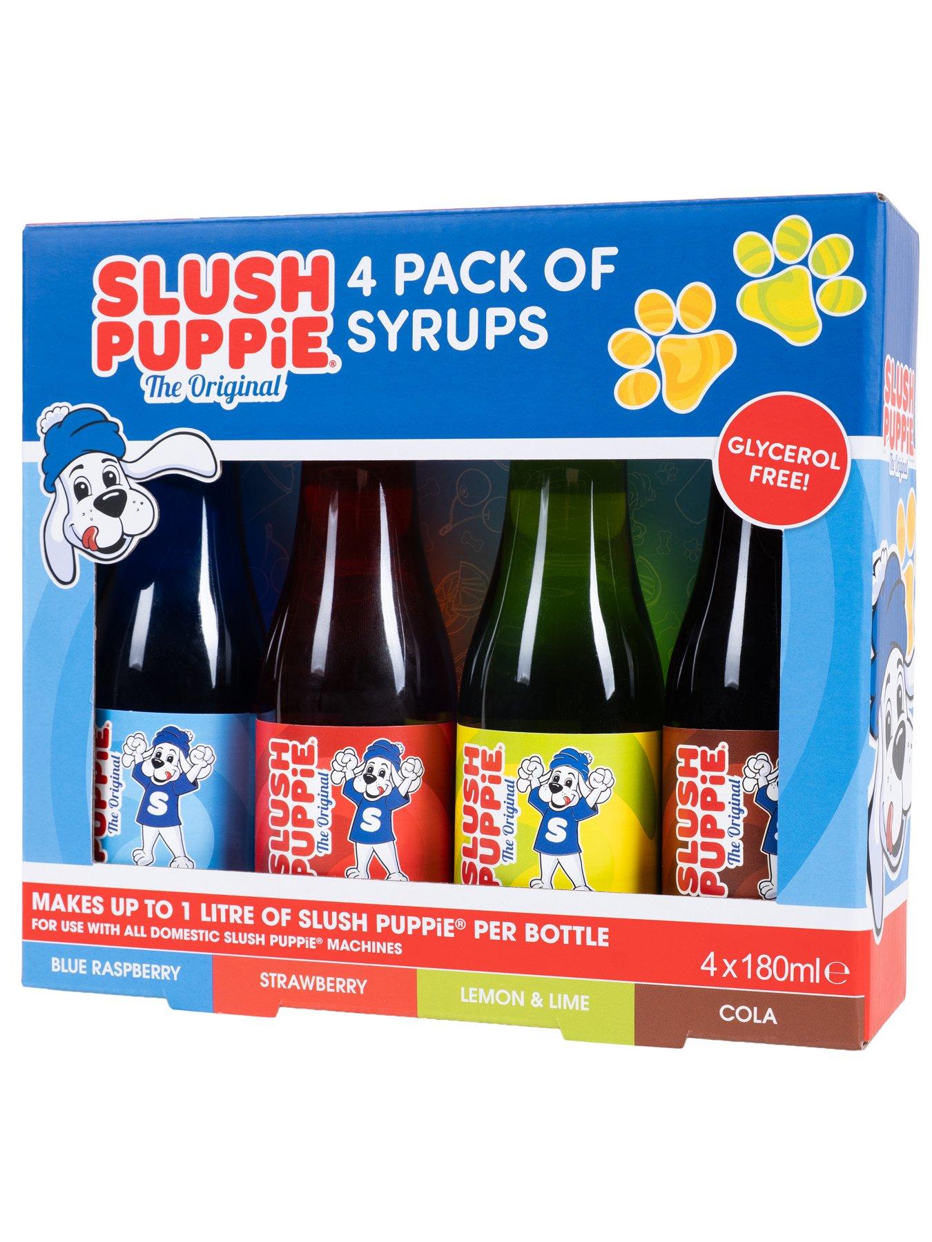 Image 4 of 4 of Slush Puppie Slush Puppie Orig 4x180ml Syrup Set-blr/strw/c/ll