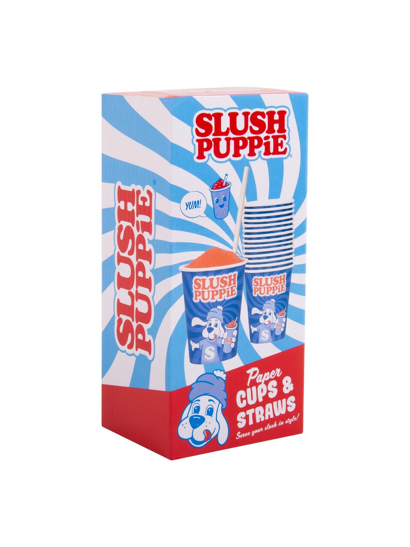 Image 3 of 4 of Slush Puppie Slush Puppie 9oz Paper Cup - 20 Cups & Straws