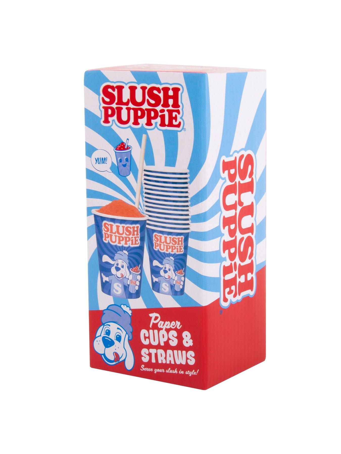 Image 4 of 4 of Slush Puppie Slush Puppie 9oz Paper Cup - 20 Cups & Straws