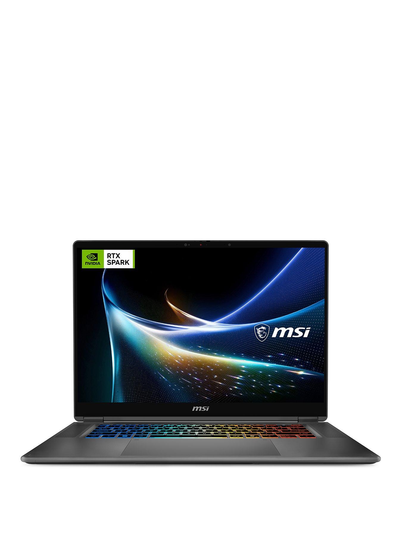 Image 1 of 8 of MSI Prestige N16 Flip AI+ 2-in-1 Laptop - NVIDIA RTX Spark N1X with 6,144-core GPU and 20-core CPU, 32GB RAM, 1TB SSD, 16"&nbsp;2.8K OLED Touchscreen