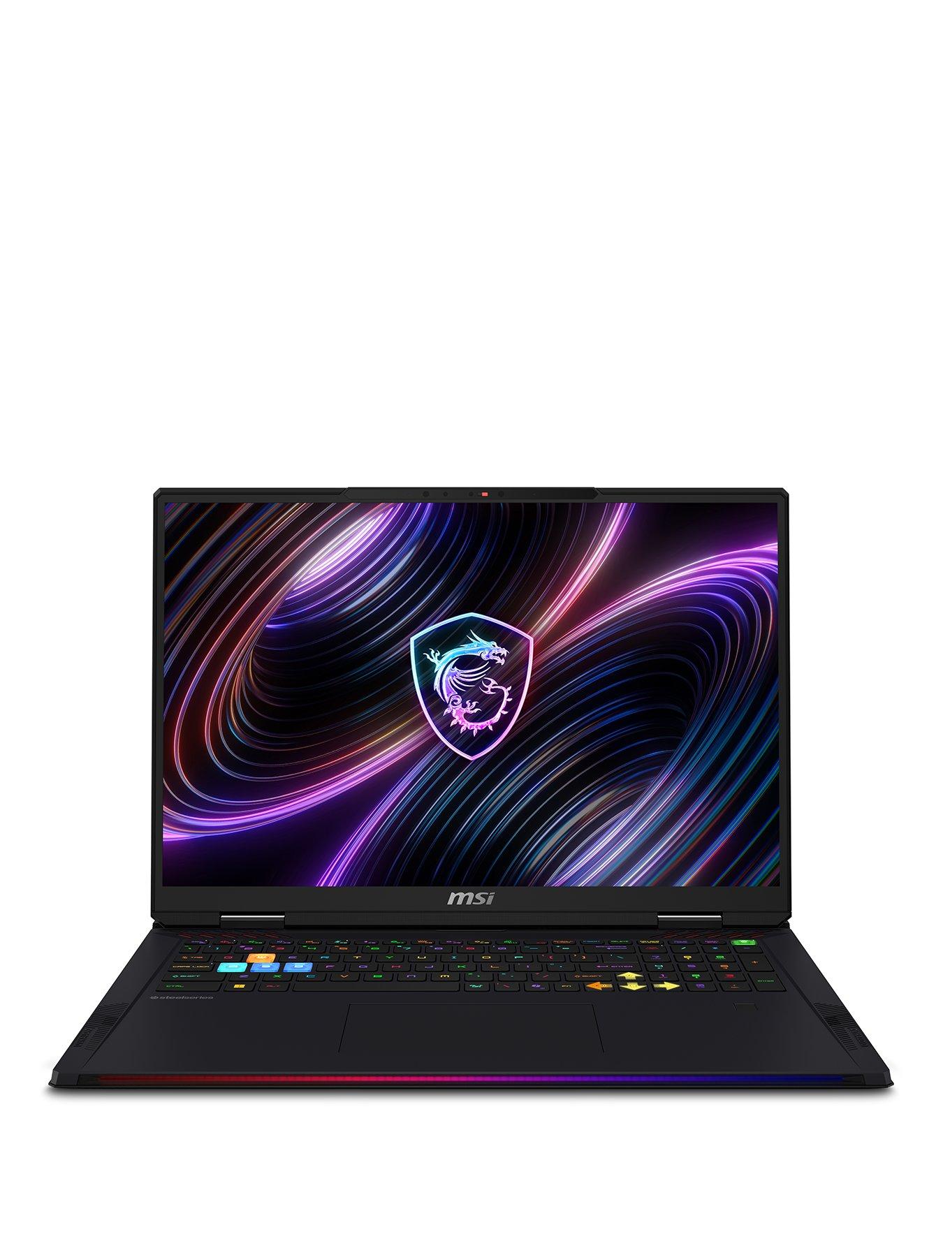 Image 1 of 8 of MSI Raider 18 Max HX Gaming Laptop - GeForce RTX 5080, Intel Core Ultra 9 290HX Plus, 32GB RAM, 2TB SSD, 18in UHD+ MiniLED, 120Hz, Grey